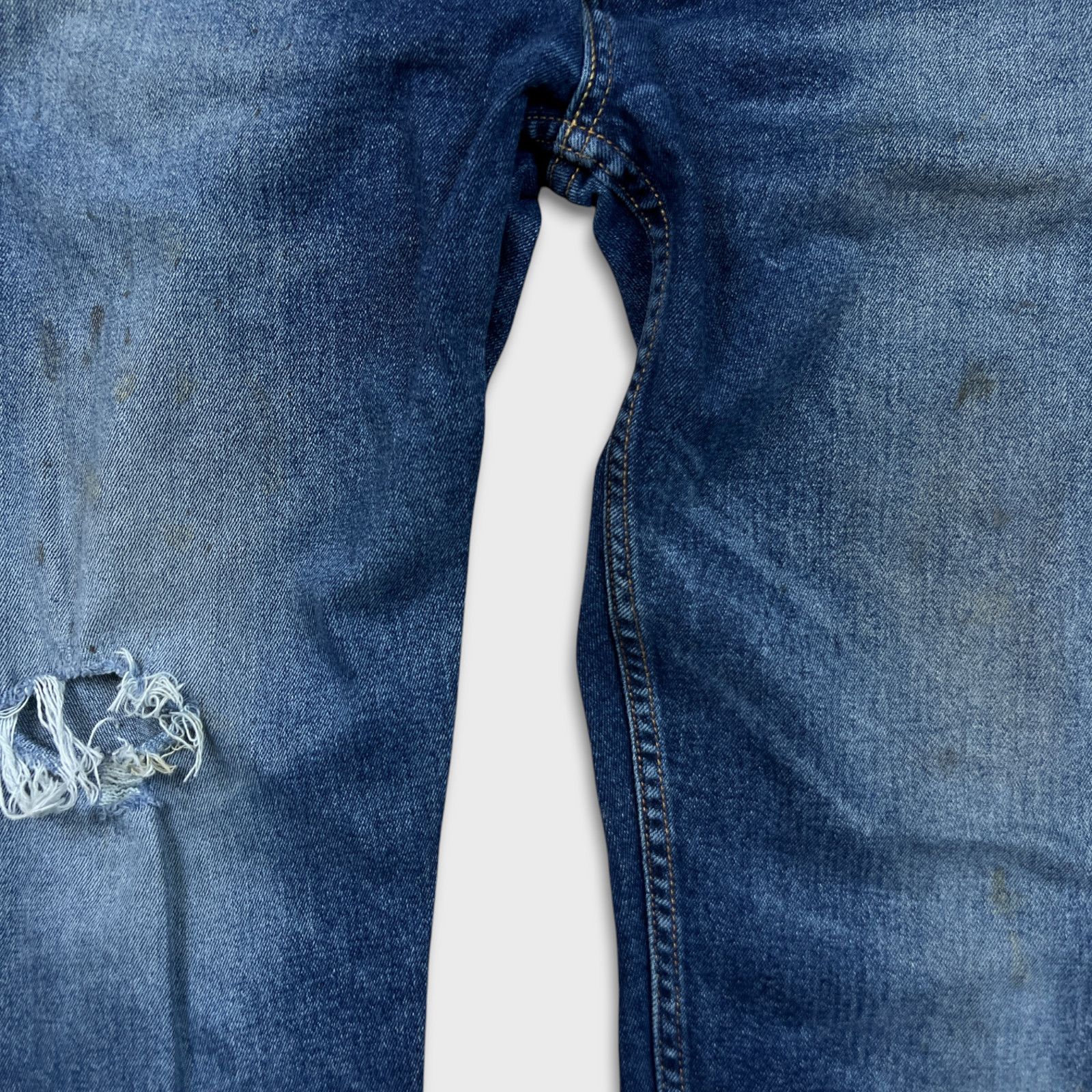 Levi's × Vintage Levi's 502 Jeans 34x30 Regular Taper American Denim Pants Size US 34 / EU 50 - 5 Thumbnail