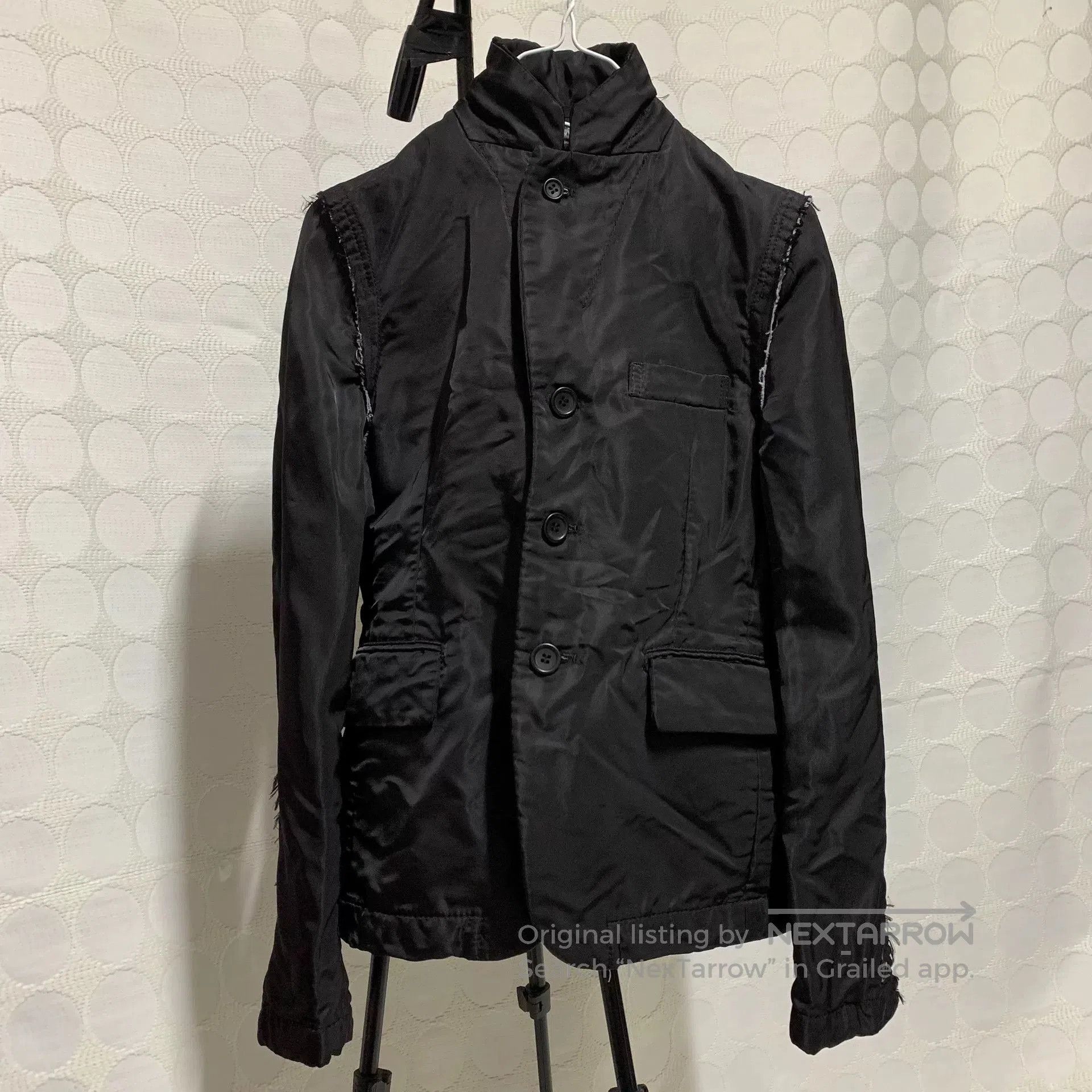 Comme des Garcons CDG Black Deconstructed Blazer XXS. Size US XXS / EU 40 - 4 Thumbnail