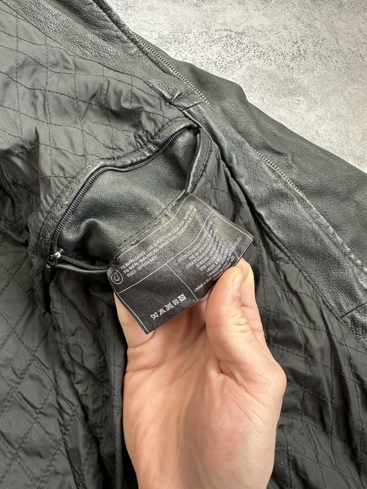 Japanese Brand Archive Heavy Japanese Vintage Black Leather Jacket Size US XL / EU 56 / 4 - 11 Thumbnail