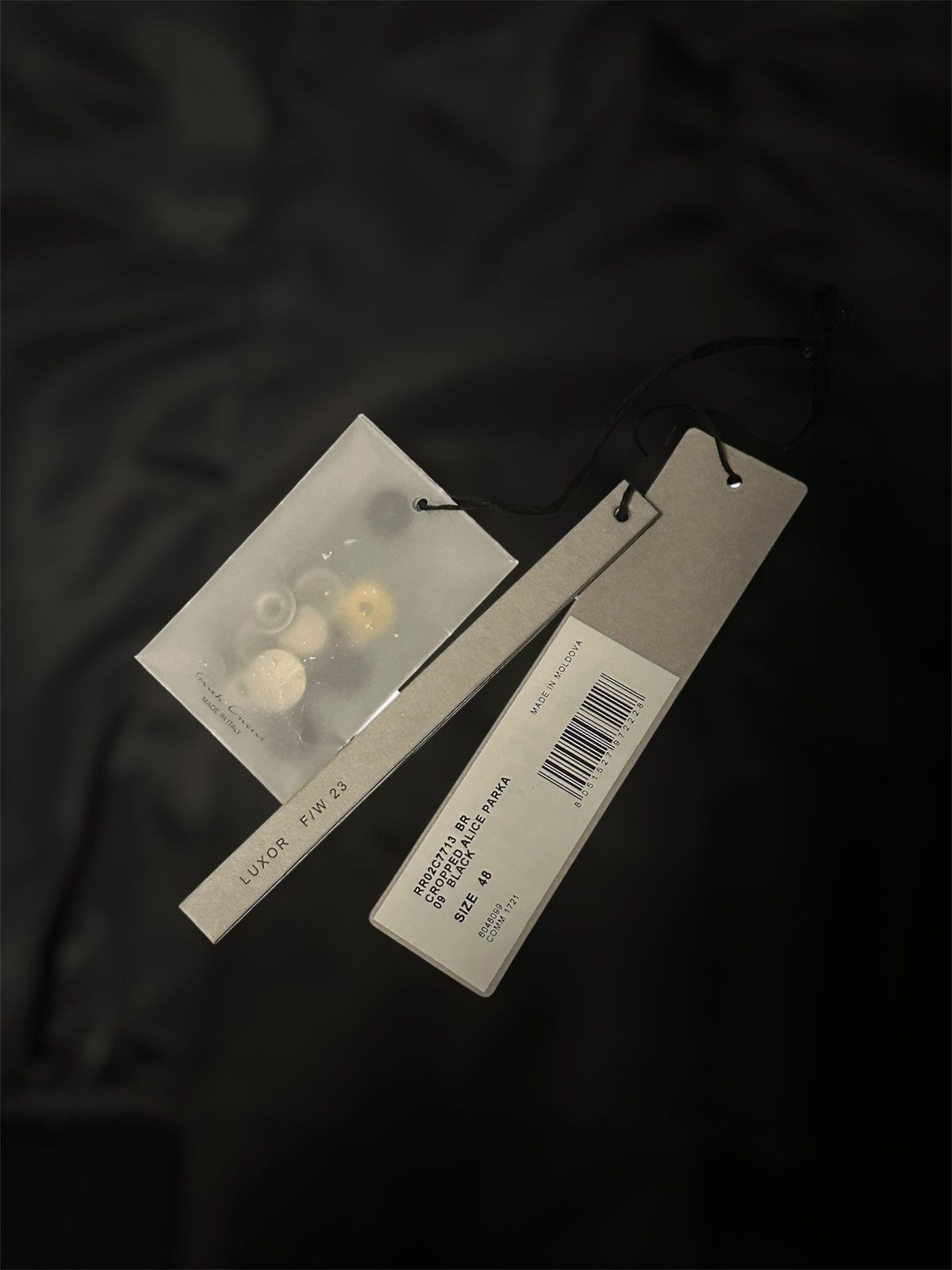 Rick Owens Rick Owens Luxor FW23 Alice cropped / padded parka Size US M / EU 48-50 / 2 - 9 Thumbnail