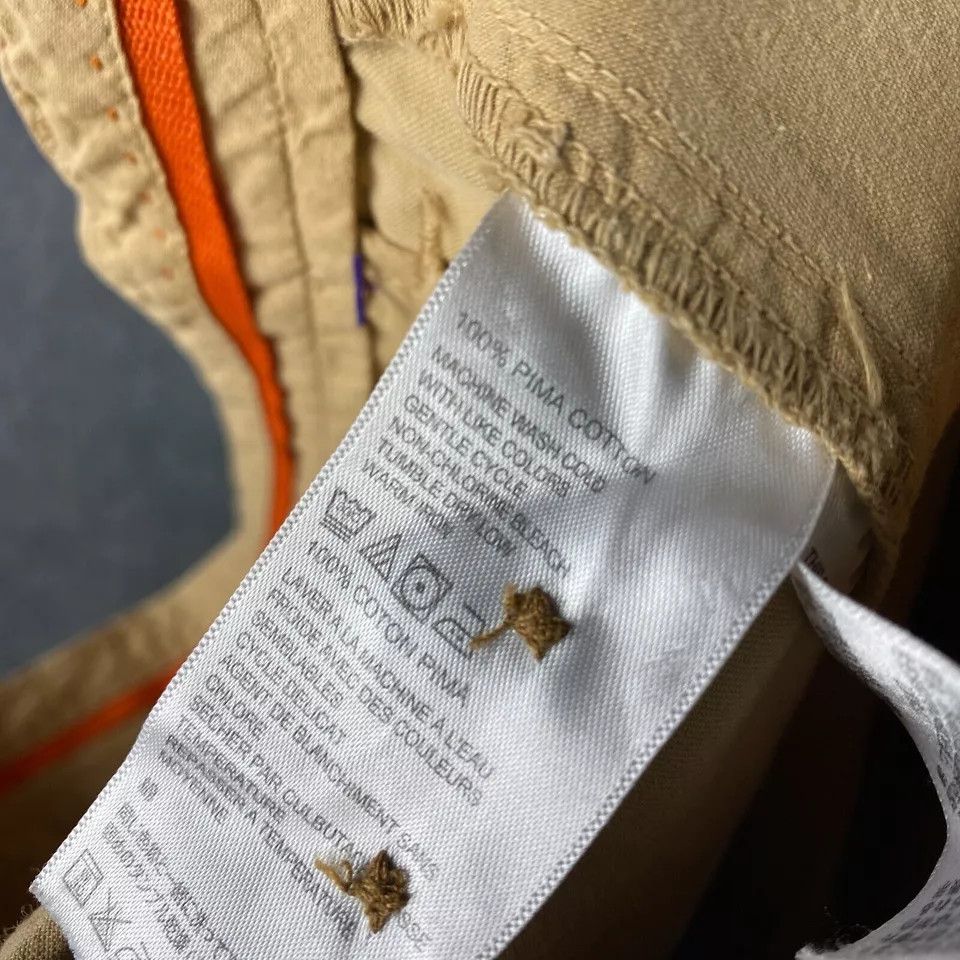 Tommy Bahama Tommy Bahama Chino Pants Men's 33x32 100% Pima Cotton Beige Size US 33 - 9 Thumbnail