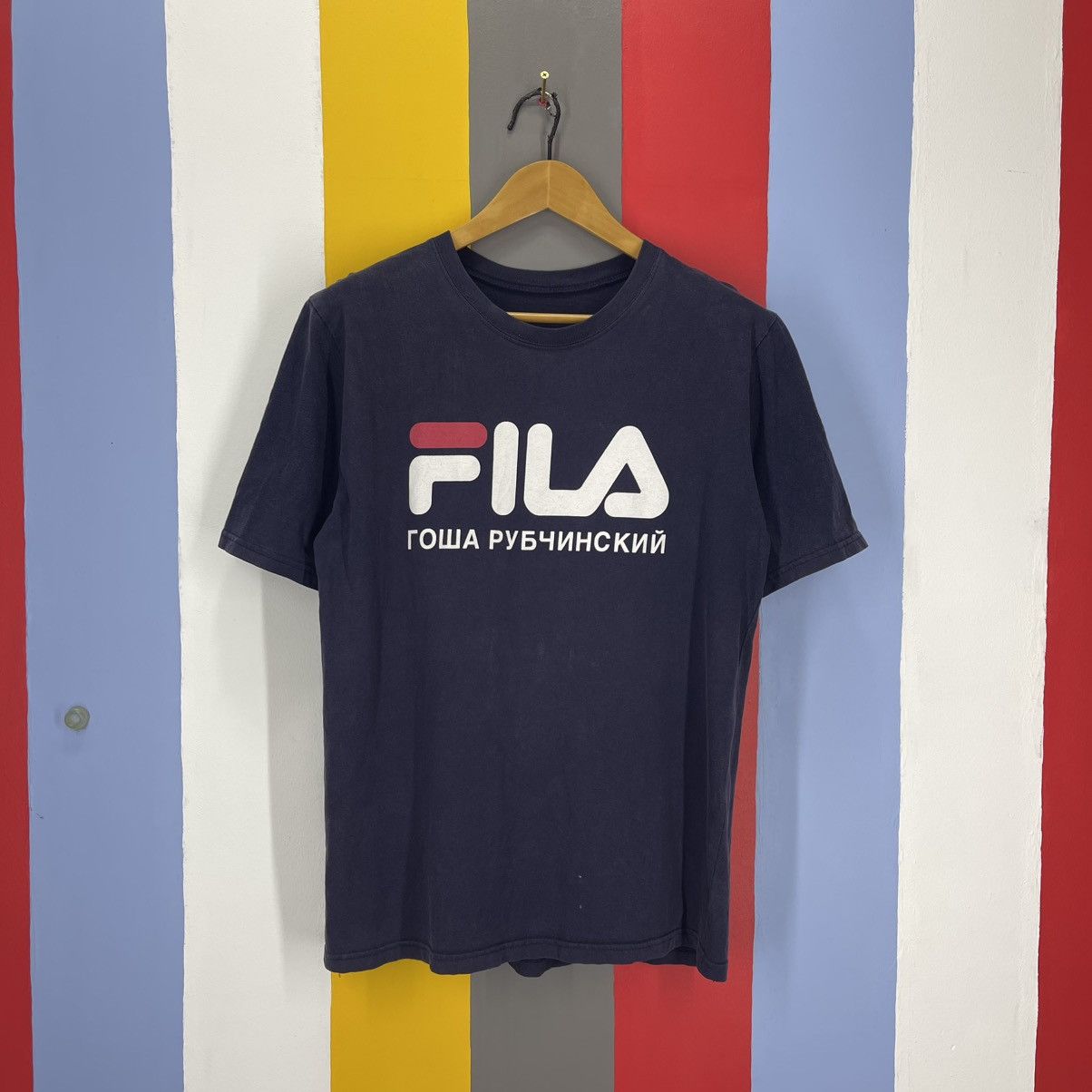 Fila FILA Crew Neck T Shirt #1999/13 Size US L / EU 52-54 / 3 - 1 Thumbnail