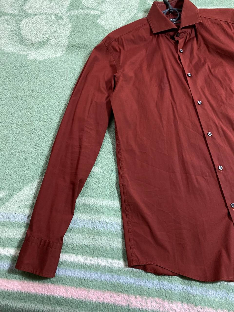 Hugo Boss MENS vintage Shirt Hudo Boss luxury streetwear Size US L / EU 52-54 / 3 - 9 Thumbnail