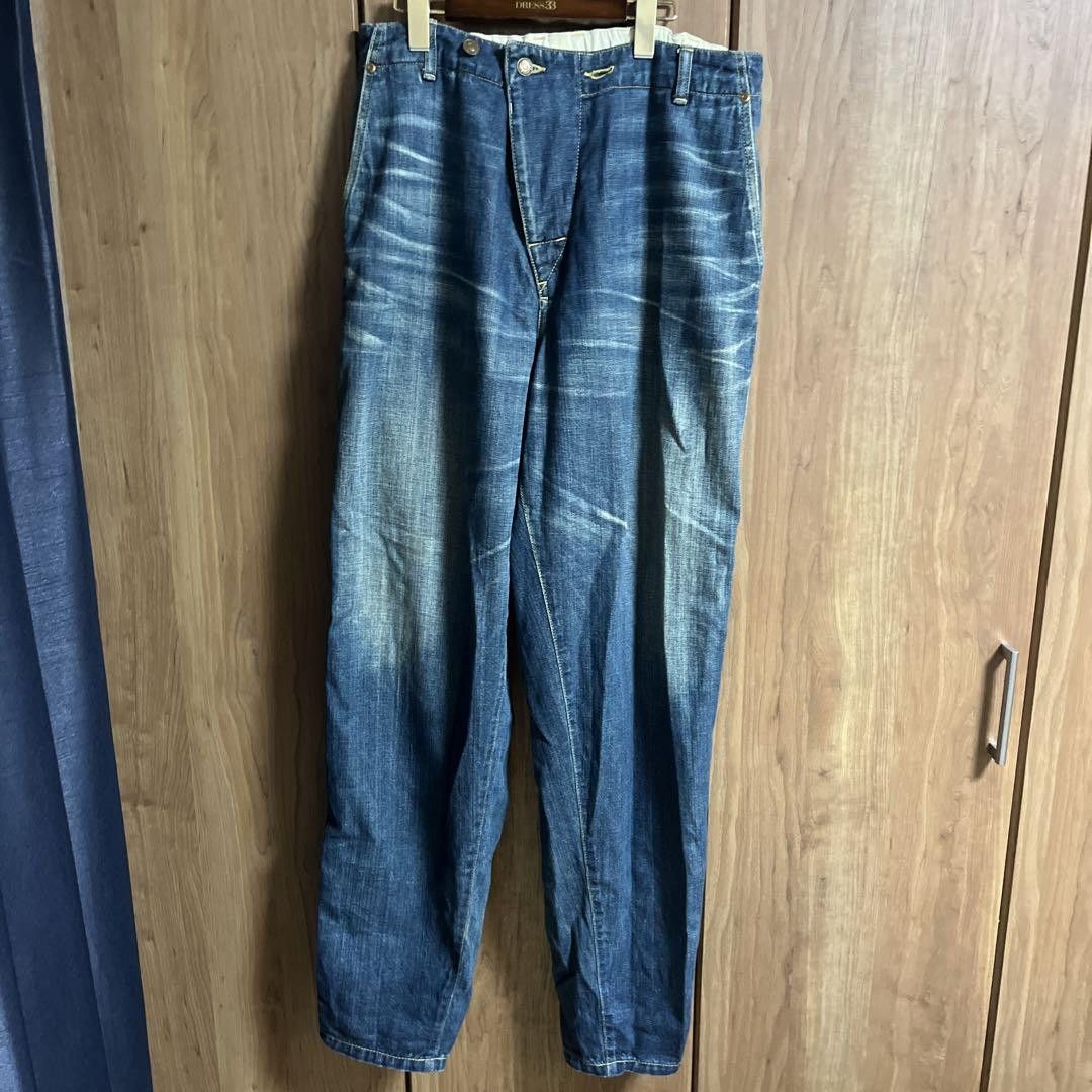 Yohji Yamamoto Yohji Yamamoto Denim Indigo Size US 31 - 1 Thumbnail