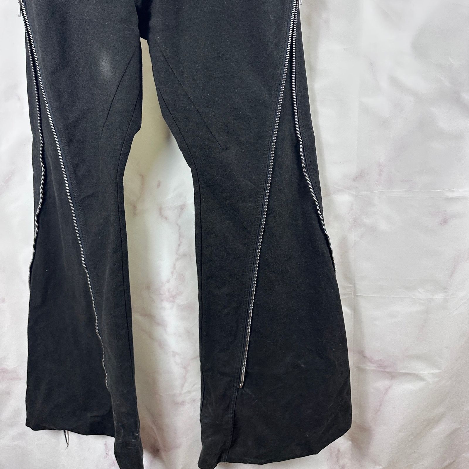 Rick Owens F/W23 Luxor Black Bolan Banana Pants Size US 32 / EU 48 - 6 Thumbnail