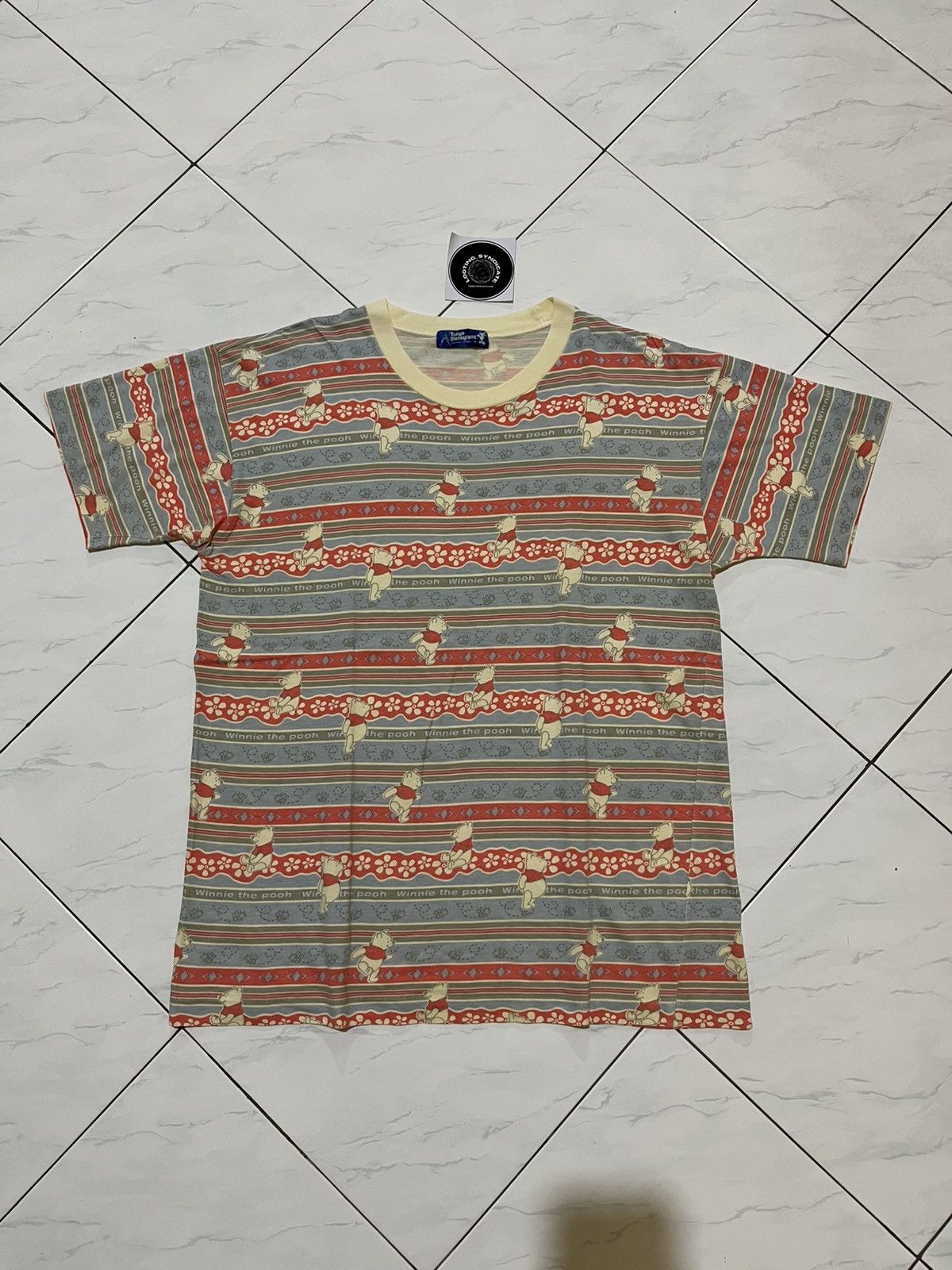 🔥 Vintage Winnie The Pooh All Of Print Tee