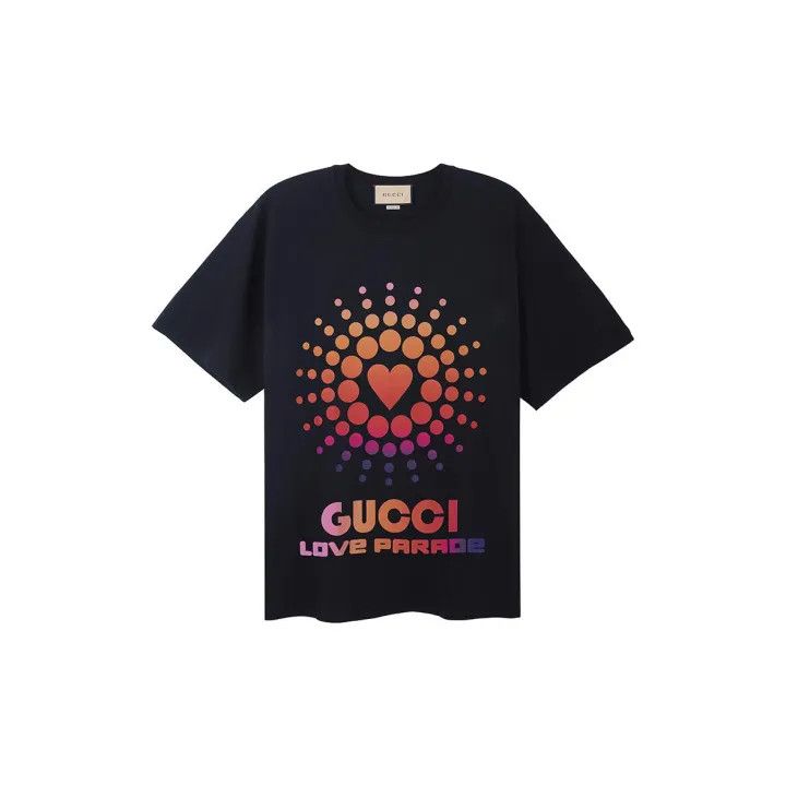 Gucci Gucci Love Parade Colorful Printed T-Shirt Size US S / EU 44-46 / 1 - 1 Thumbnail
