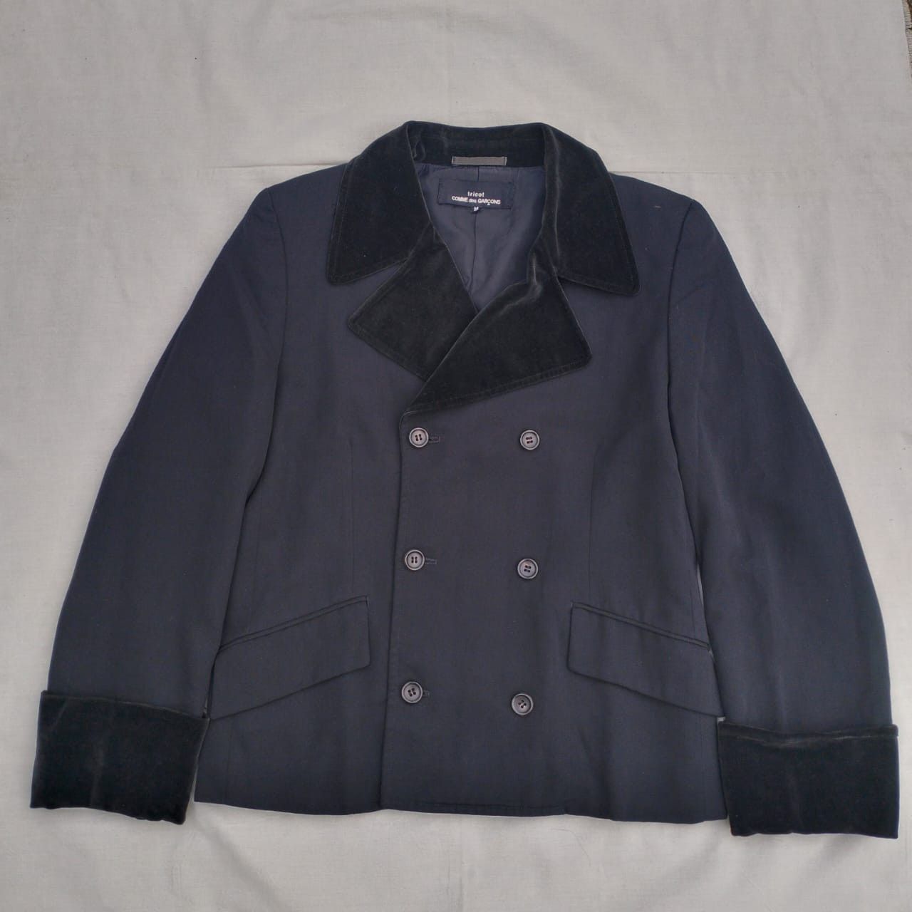 Comme des Garcons × Tricot Comme des Garcons tricot comme des garcons wool peacoat AD 1992 archive Size M / US 6-8 / IT 42-44 - 2 Thumbnail