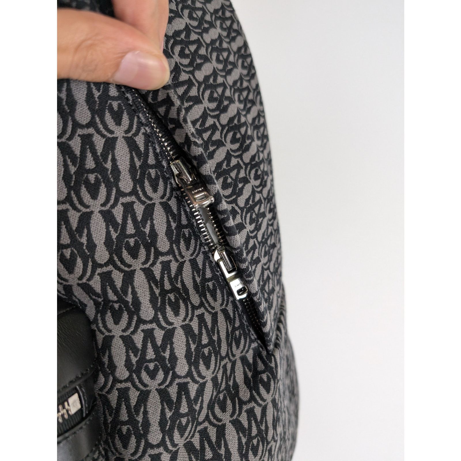 Amiri o1rshd1 Size: OS / MA Jacquard Backpack in Black Size ONE SIZE - 5 Thumbnail