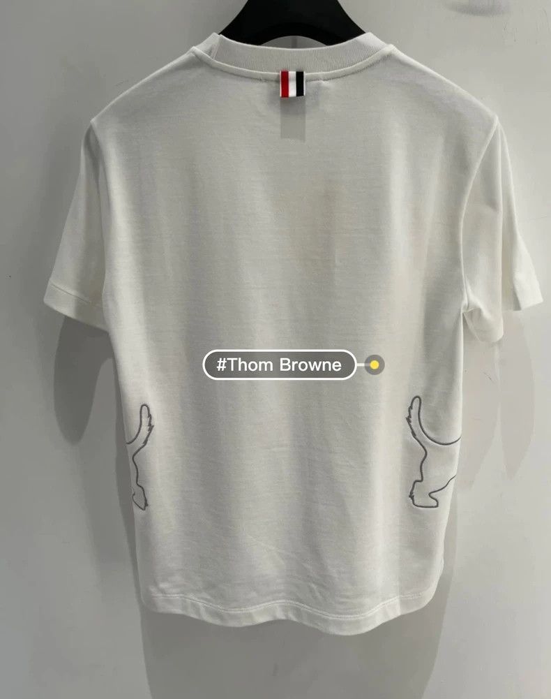 Thom Browne Thom Browne Dogs Embroidered Short Sleeve Size S / US 4 / IT 40 - 2 Thumbnail
