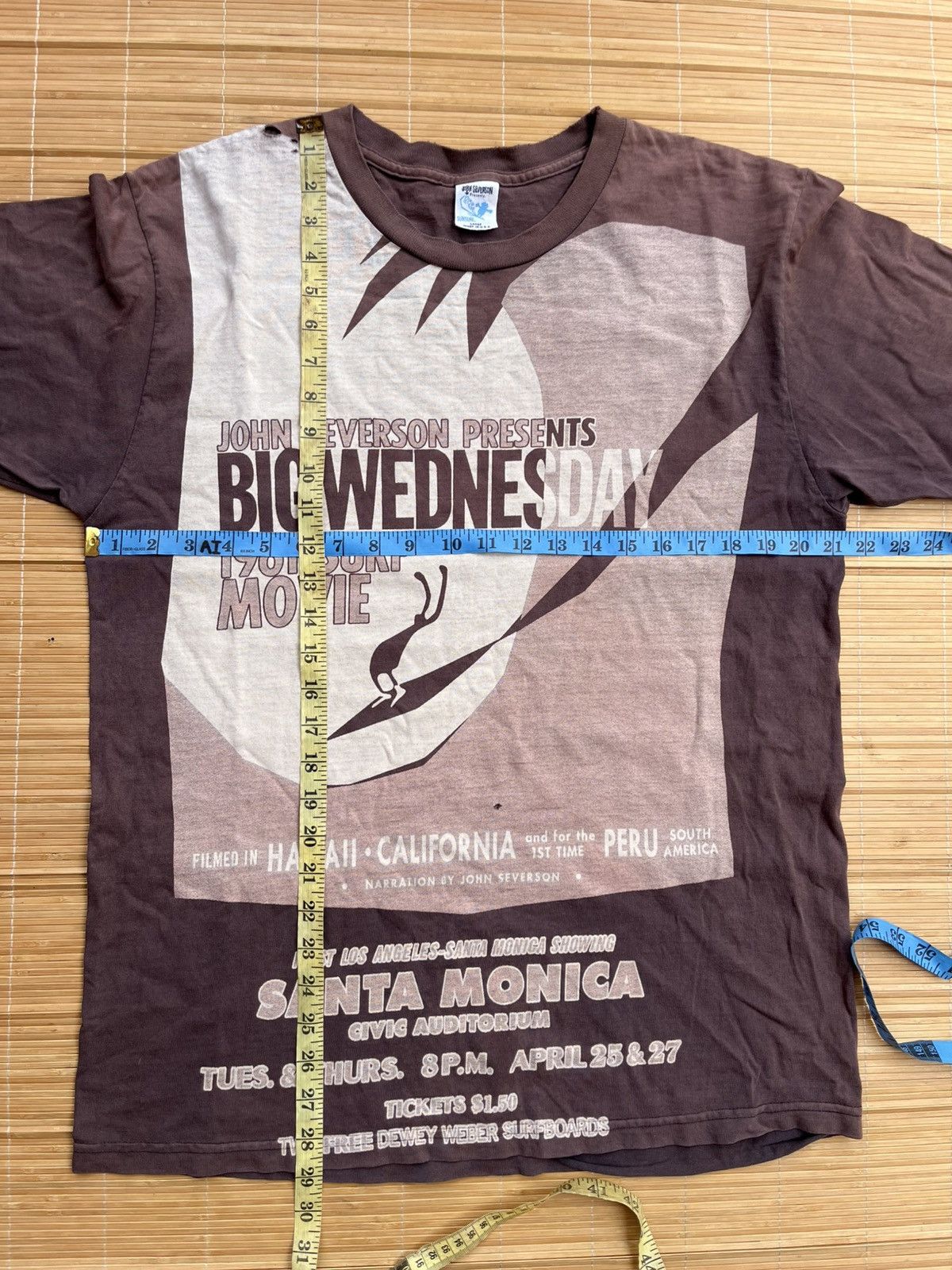 Sun Surf Vintage Sun surf x big Wednesday film distress t shirt Size US L / EU 52-54 / 3 - 11 Thumbnail