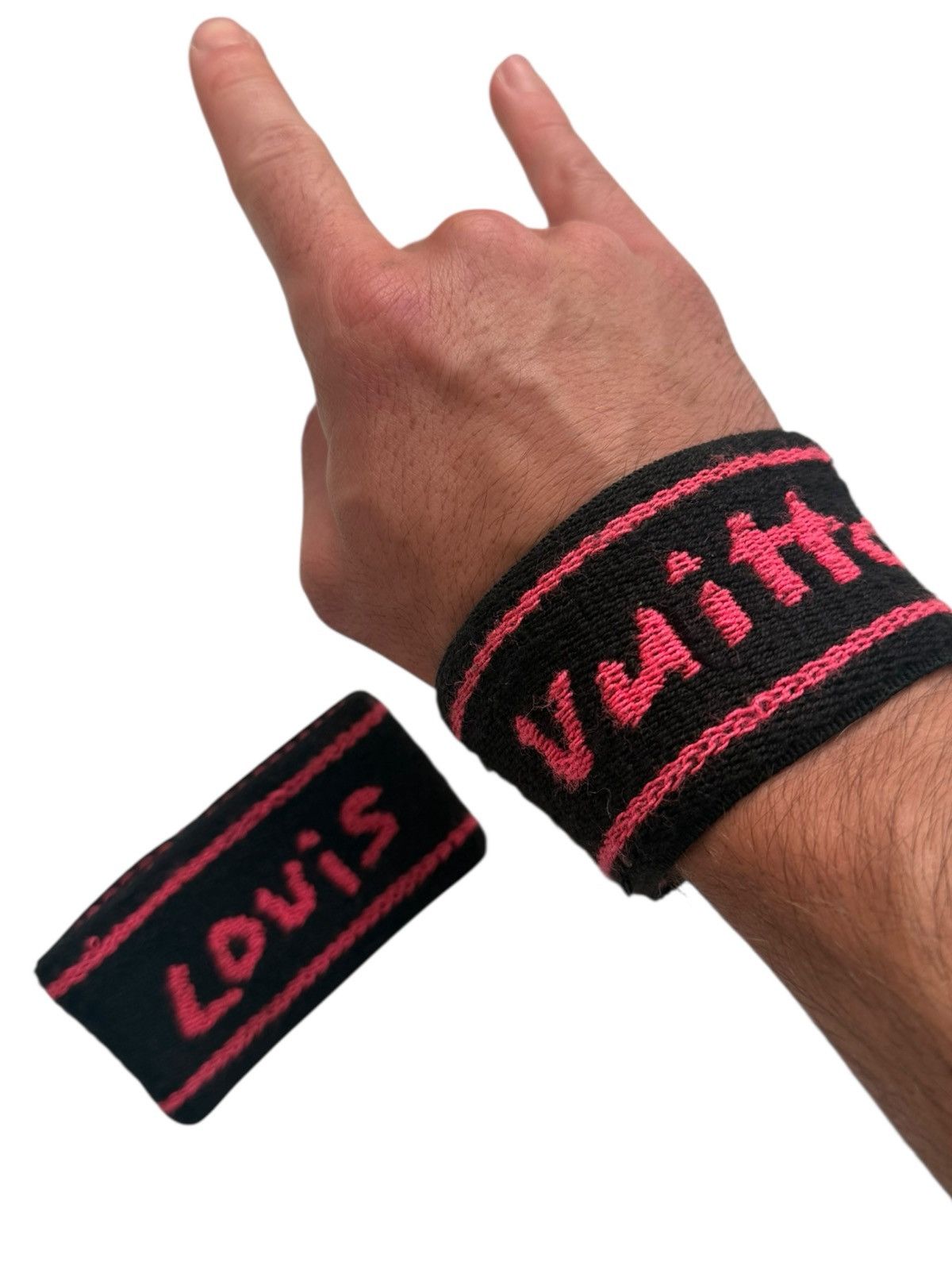 Louis Vuitton × Stephen Sprouse RARE Gym Set Towel + Headband + Wristbands Size ONE SIZE - 4 Thumbnail