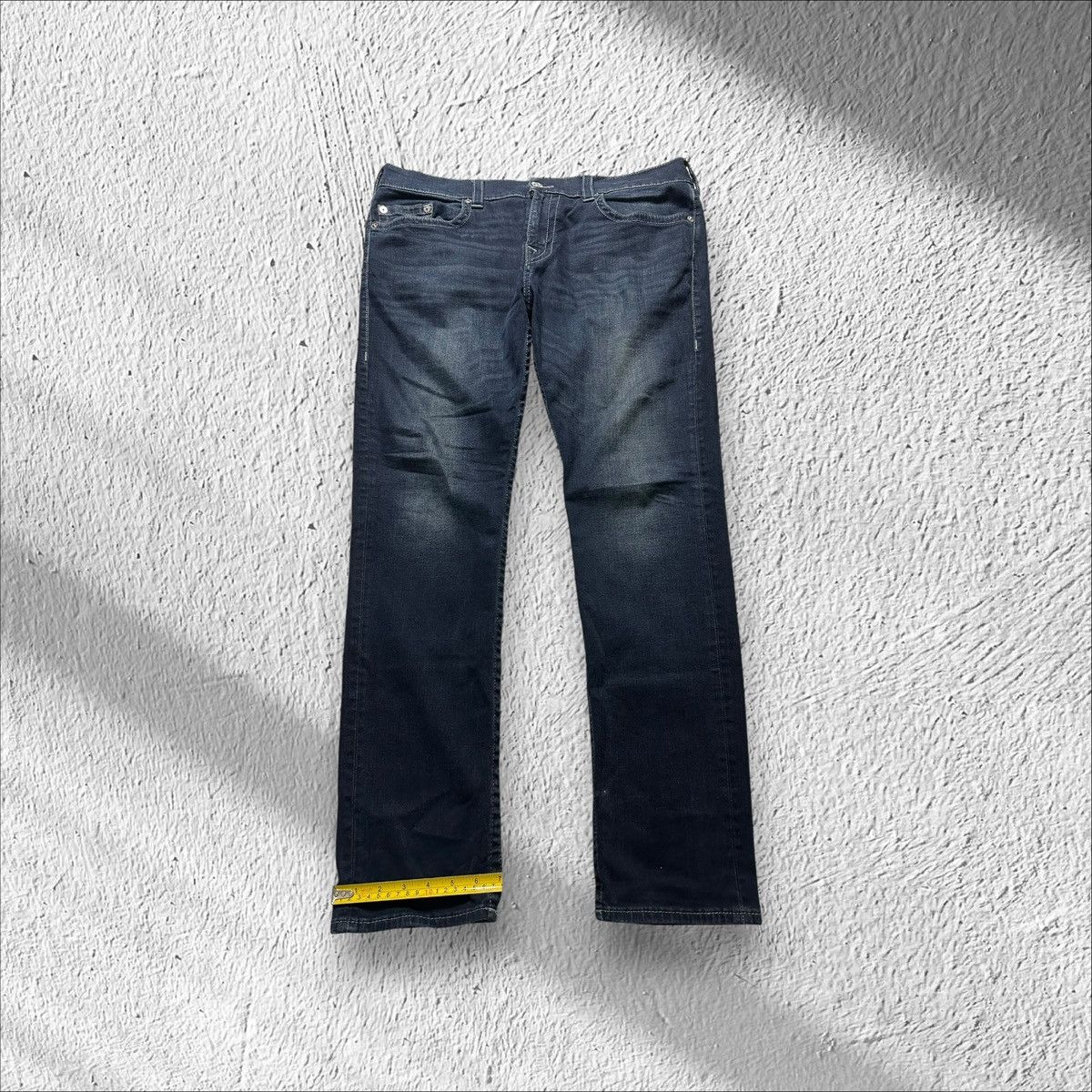 True Religion true religion rocco relaxed skinny jeans men’s 38 navy blue Size US 38 / EU 54 - 4 Thumbnail