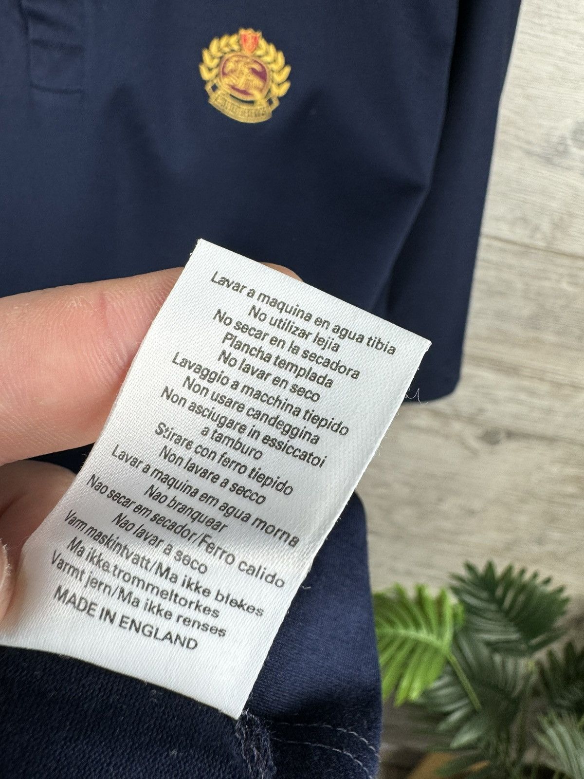 Burberry Burberrys Polo 👕 Luxury Tee Made in England 🏴󠁧󠁢󠁥󠁮󠁧󠁿 size XL Size US XL / EU 56 / 4 - 4 Thumbnail