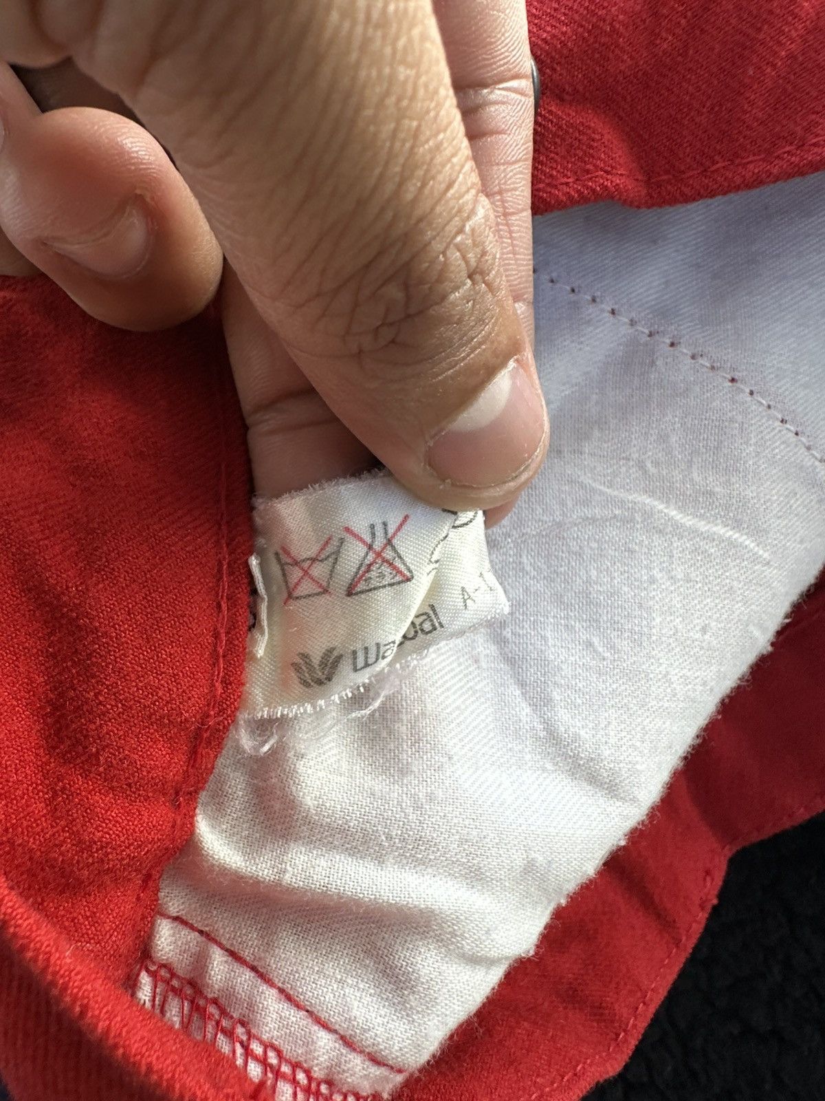 Hai Sporting Gear × Issey Miyake × Japanese Brand Hai Sporting Gear By Issey Miyake Red Pants Size 23" - 13 Thumbnail