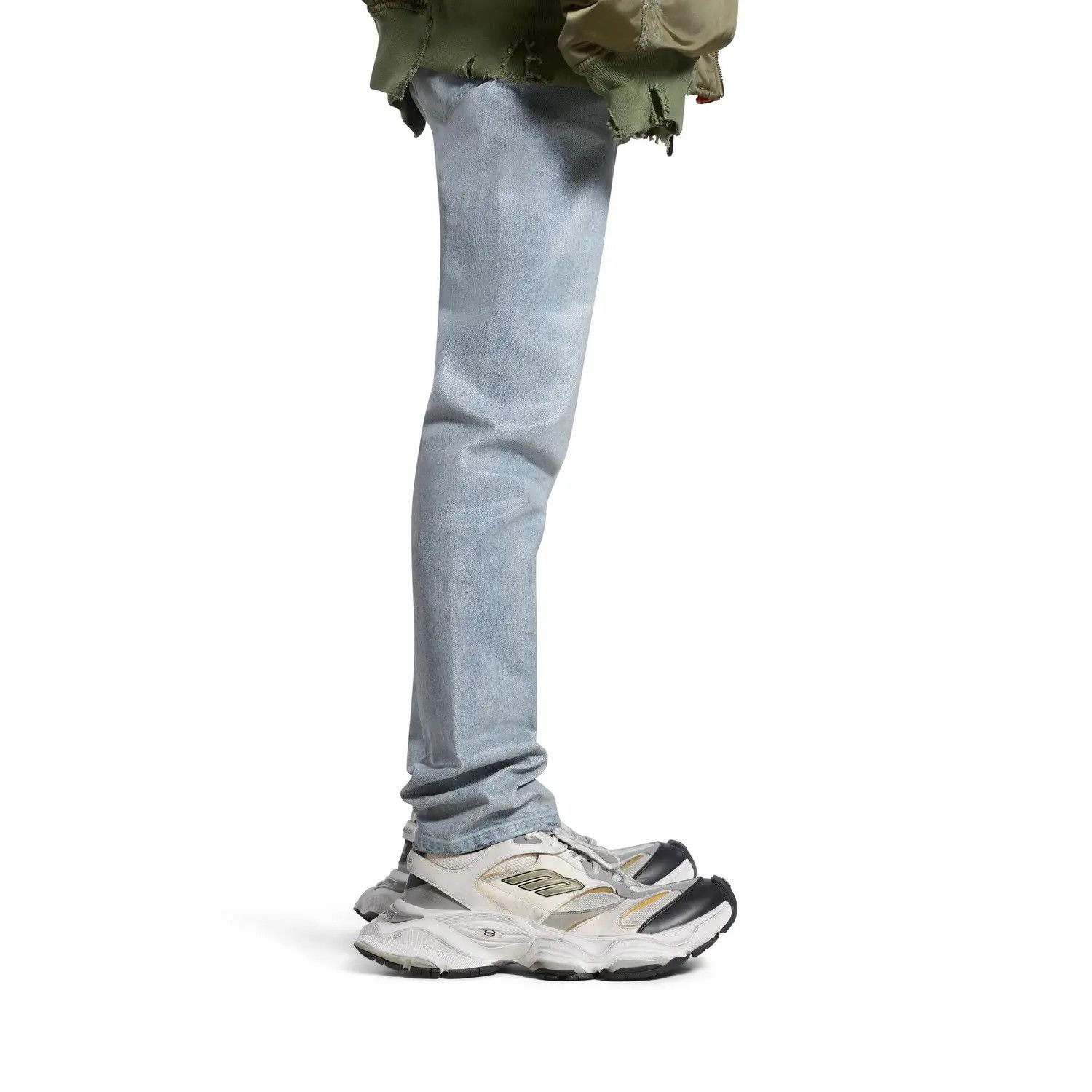 Balenciaga o1mt1gz0325 Cargo Sneakers in Multicolor Size US 11 / EU 44 - 4 Thumbnail