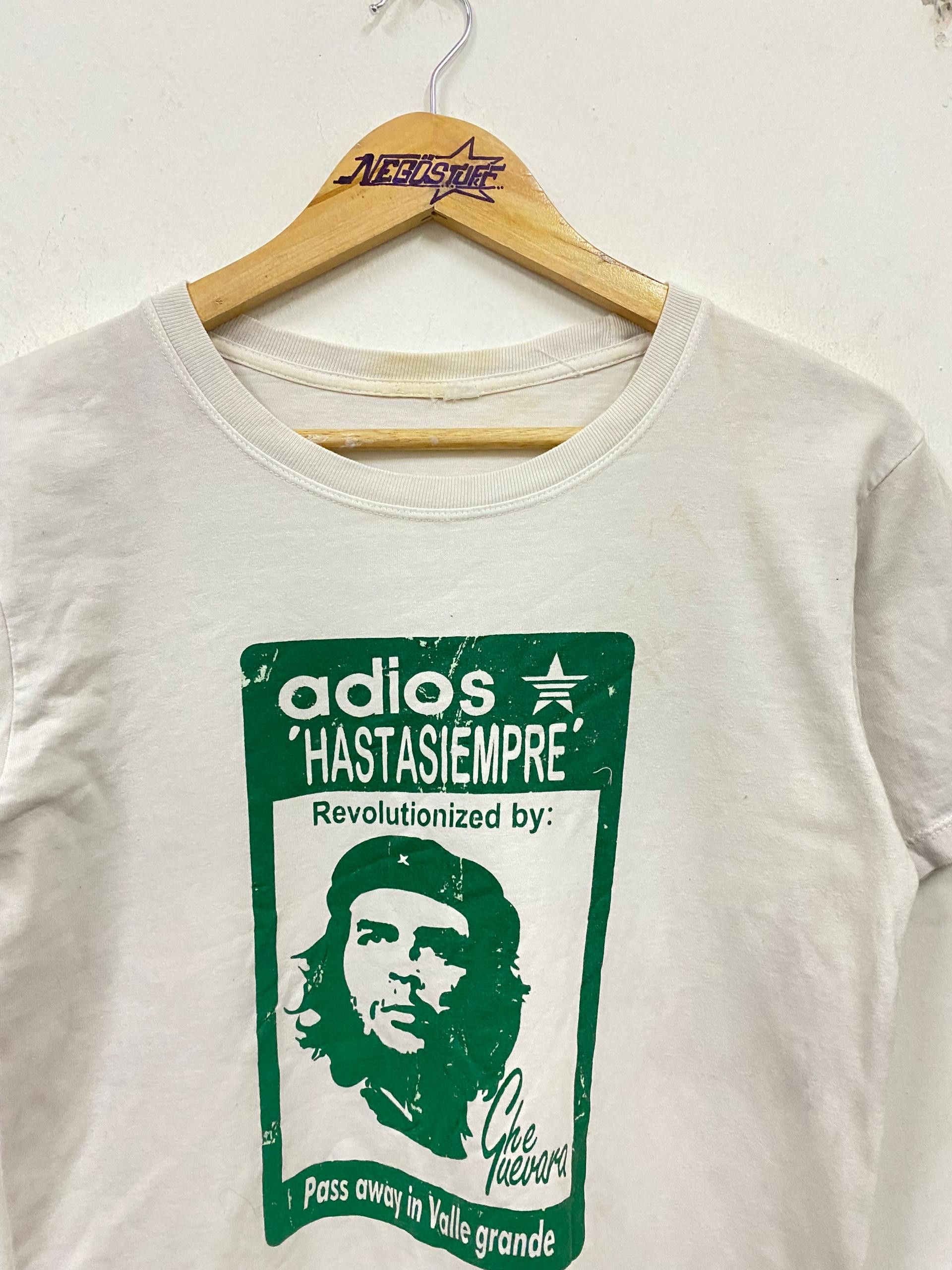 Band Tees Vintage Y2K Che Guevara adidas parody t shirt Size US S / EU 44-46 / 1 - 3 Thumbnail