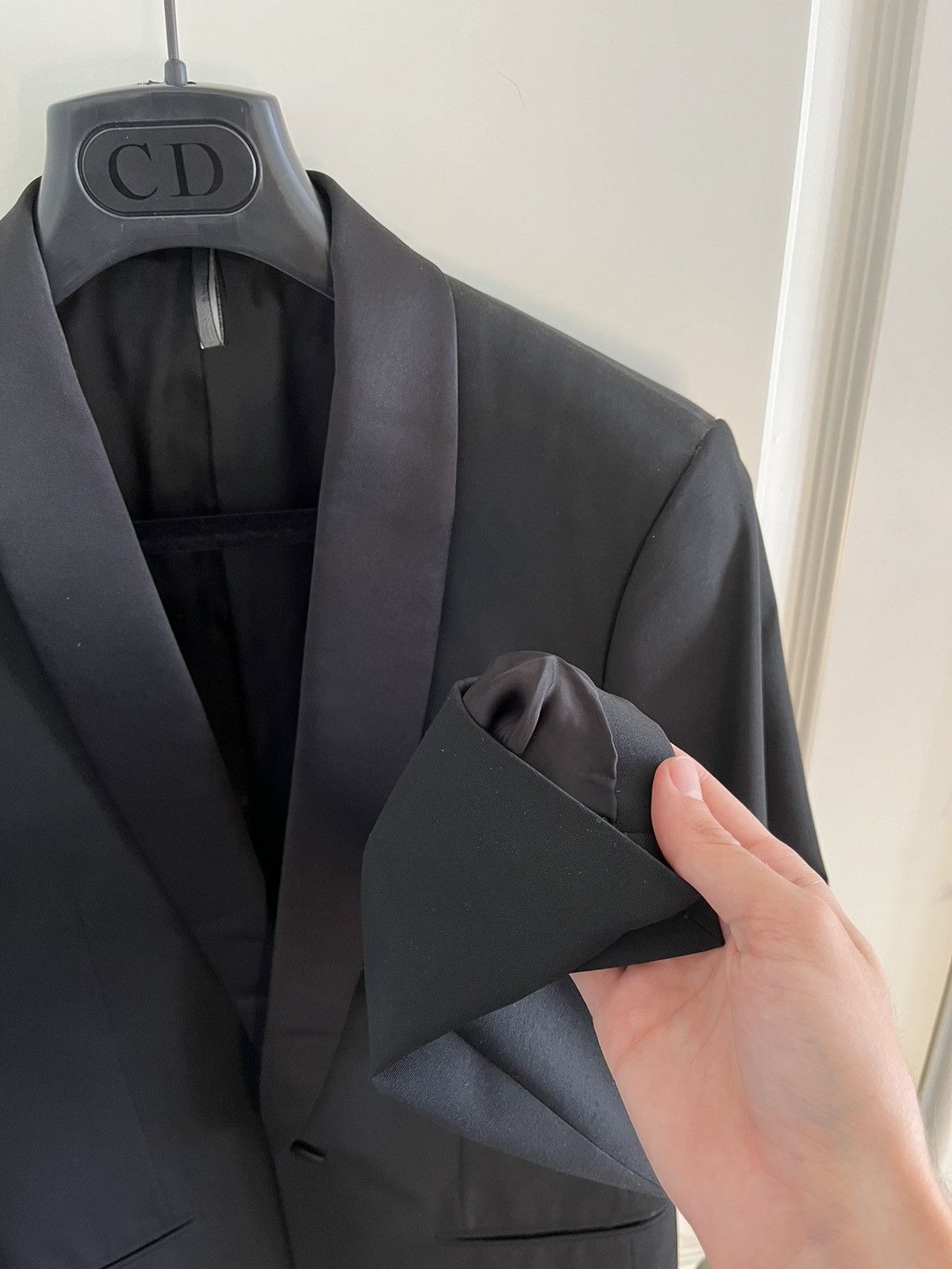 Dior × Hedi Slimane Dior Homme SS05 Smoking Jacket | Grailed