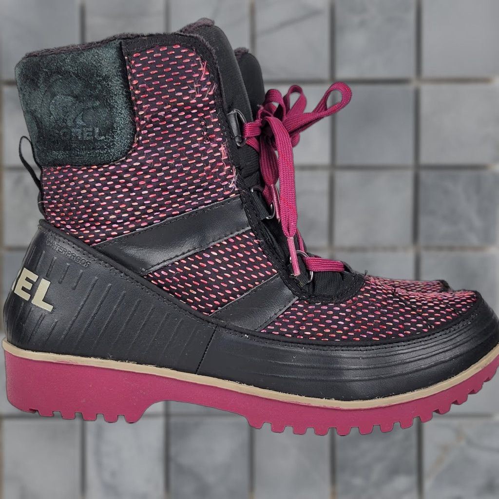 SOREL Sorel Tivoli II Women's Snow Boots Purple Fleece Lined Winter Size 10 Boots Womens Snow Boot Purple Fleece Lined Winter 10 US Size 10 UK 8 EU 41-41 Size M / US 6-8 / IT 42-44 - 1 Thumbnail