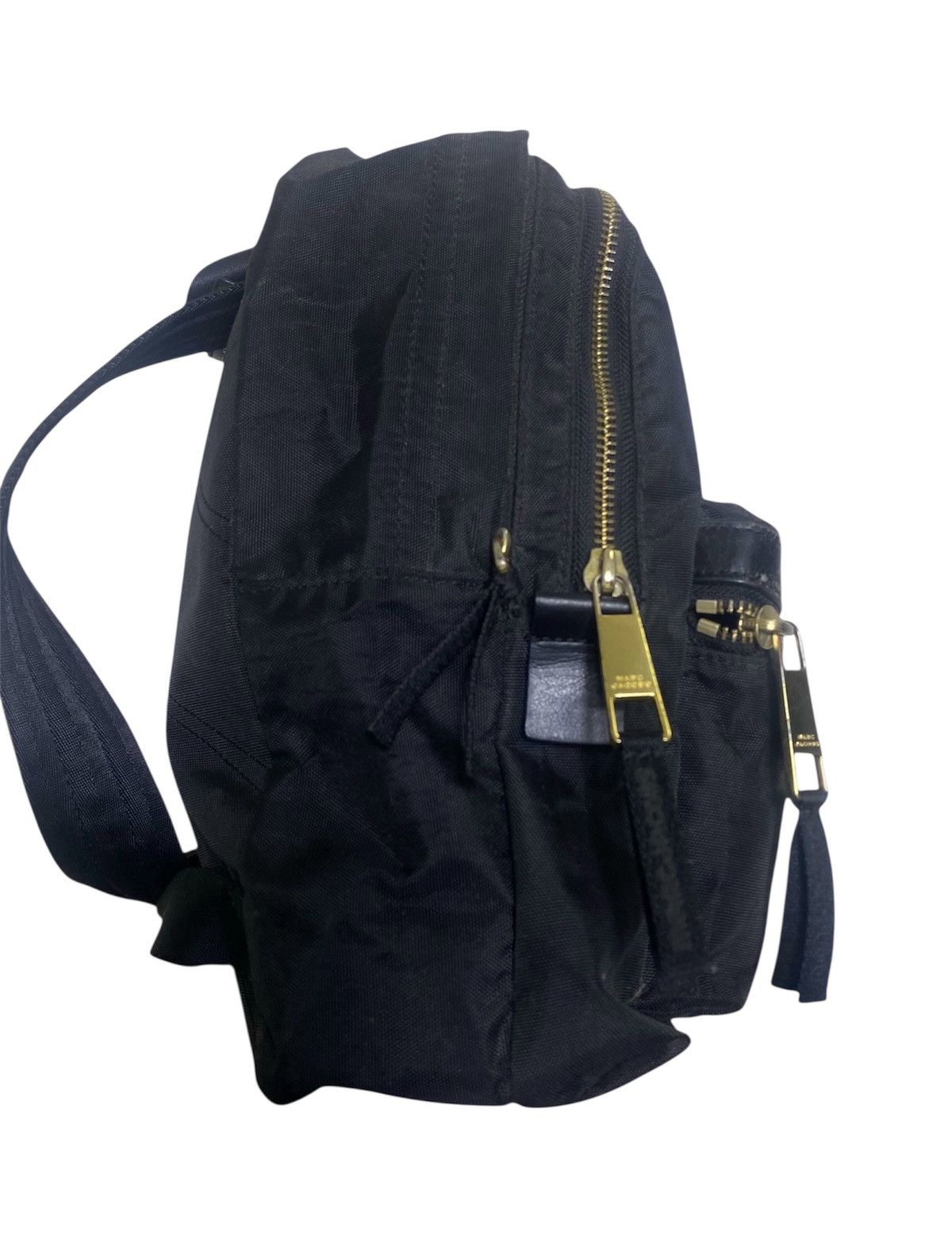 Marc by Marc Jacobs Marc By Marc Jacobs New York Nylon Leather Bagpack Size M Size ONE SIZE - 4 Thumbnail