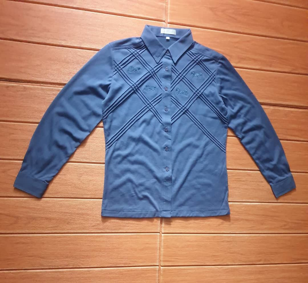 Japanese Brand Claude Paris longsleeve collar shirt Size M / US 6-8 / IT 42-44 - 5 Thumbnail