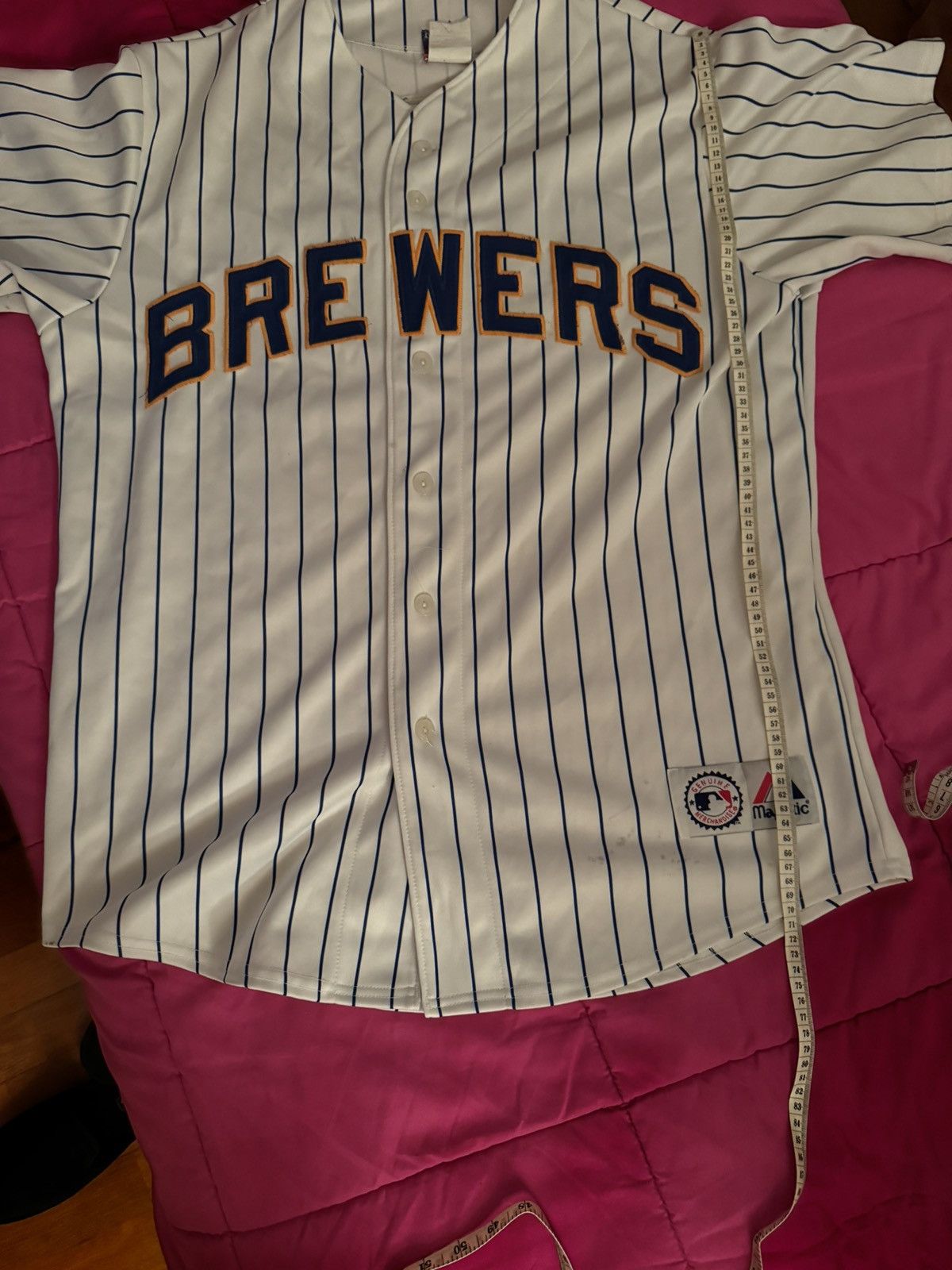 Majestic Jersey Majestic brewers Size US L / EU 52-54 / 3 - 1 Thumbnail