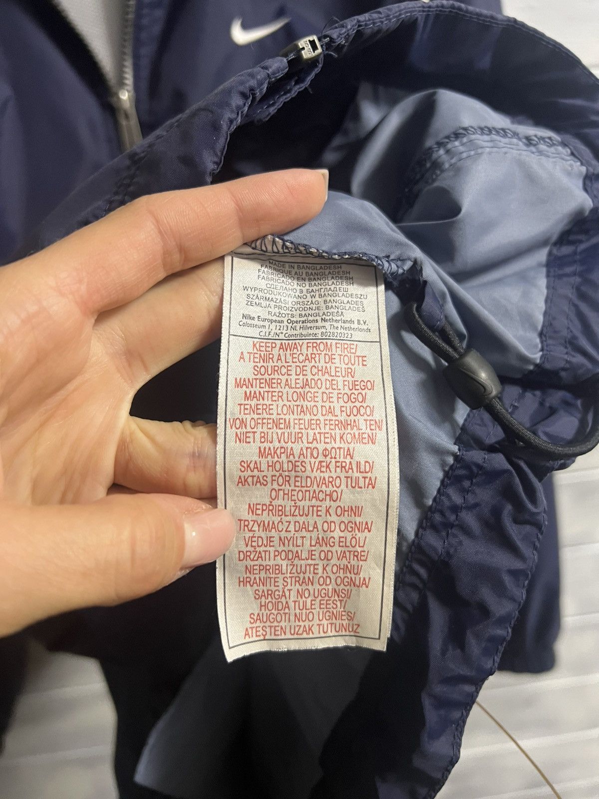 Vintage Rare Vintage Nike Jacket Big Swoosh Y2K style Size US M / EU 48-50 / 2 - 13 Thumbnail
