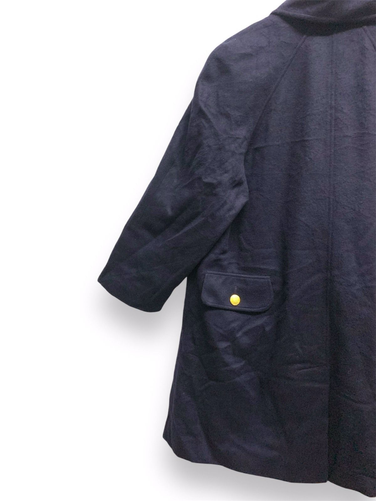 Vintage ADMYSA Double Breasted Pure Cashmere Long Coat Size US L / EU 52-54 / 3 - 8 Thumbnail