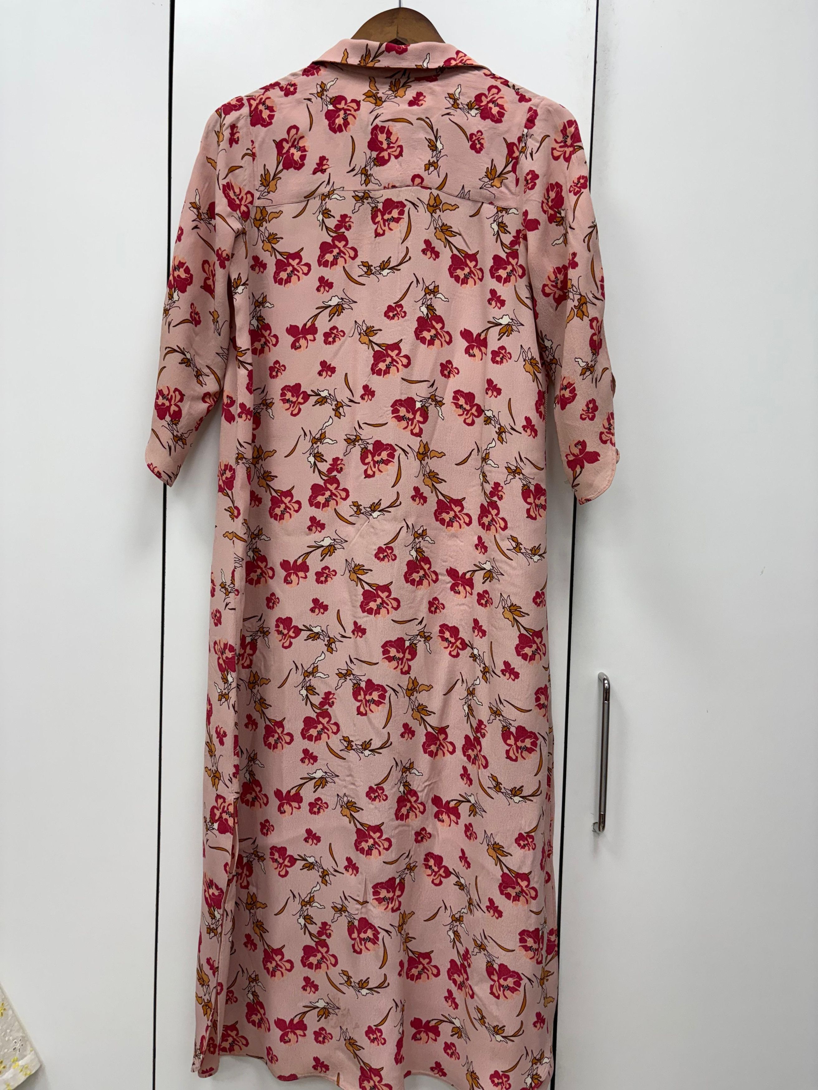 Other By Timo Women Floral Side Slit Midi Dress Size S / US 4 / IT 40 - 3 Thumbnail