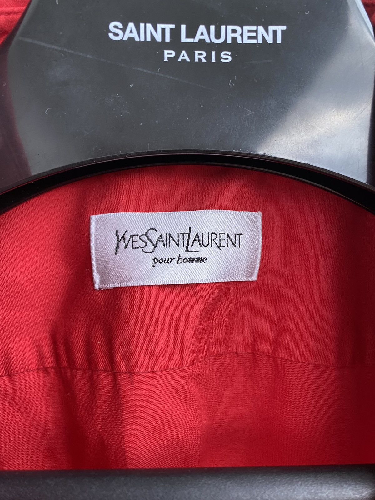 Yves Saint Laurent Summer YSL Shirt Red Button Up Size US L / EU 52-54 / 3 - 13 Thumbnail