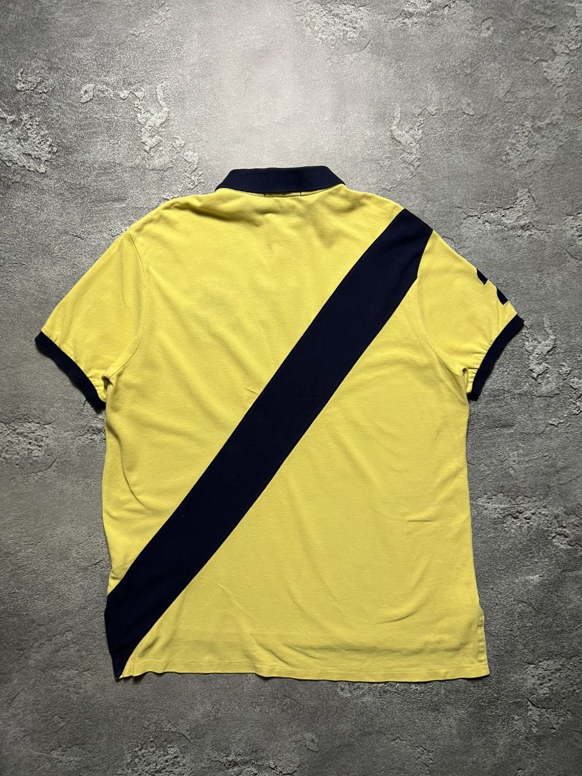 Polo Ralph Lauren Vintage Ralph Lauren Striped Chief Keef Big Pony T-Shirt Xl Size US XL / EU 56 / 4 - 2 Thumbnail