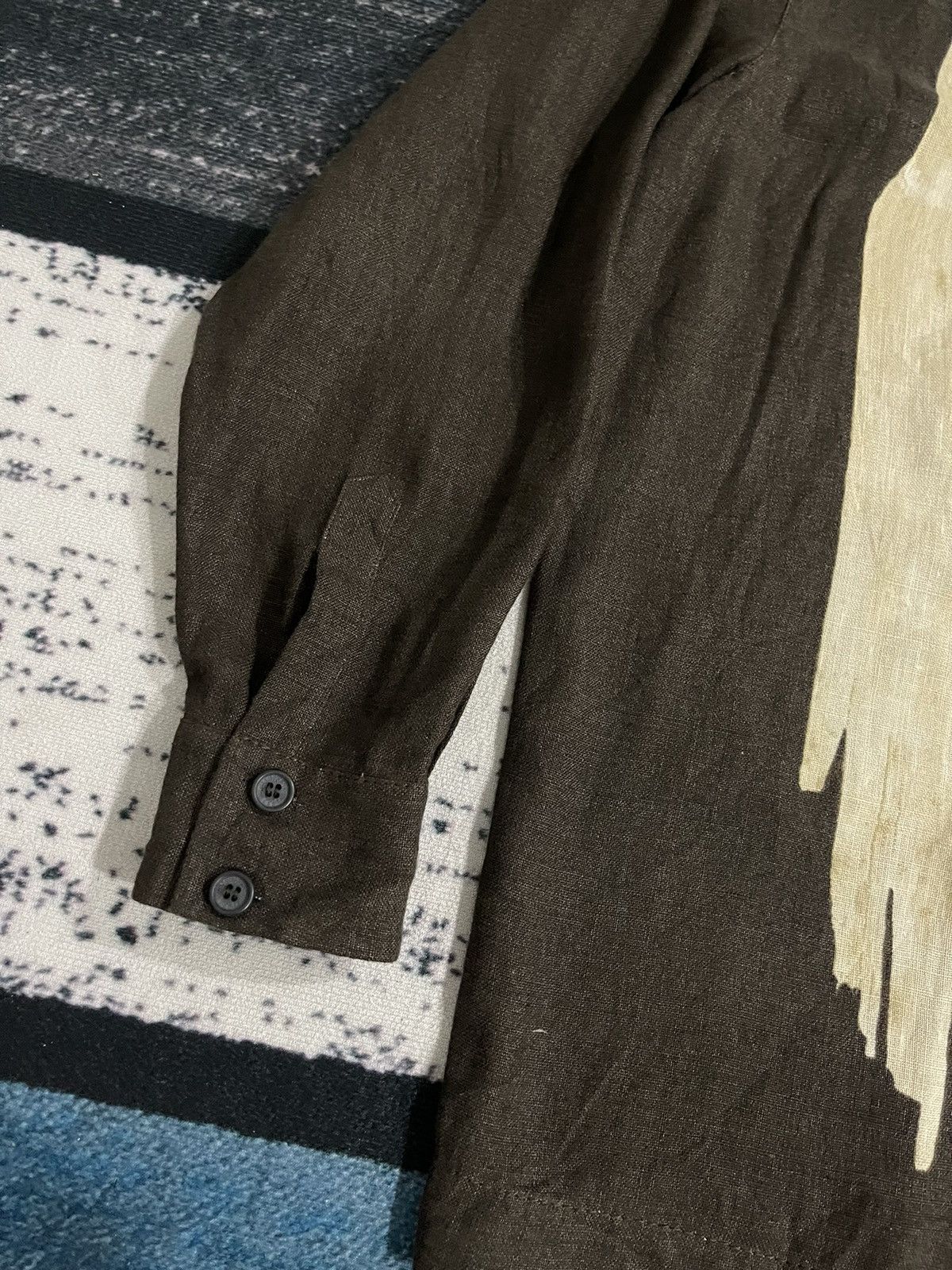 Gianfranco Ferre Gianfranco Ferre Button Up Linen Shirt Size US XL / EU 56 / 4 - 10 Thumbnail