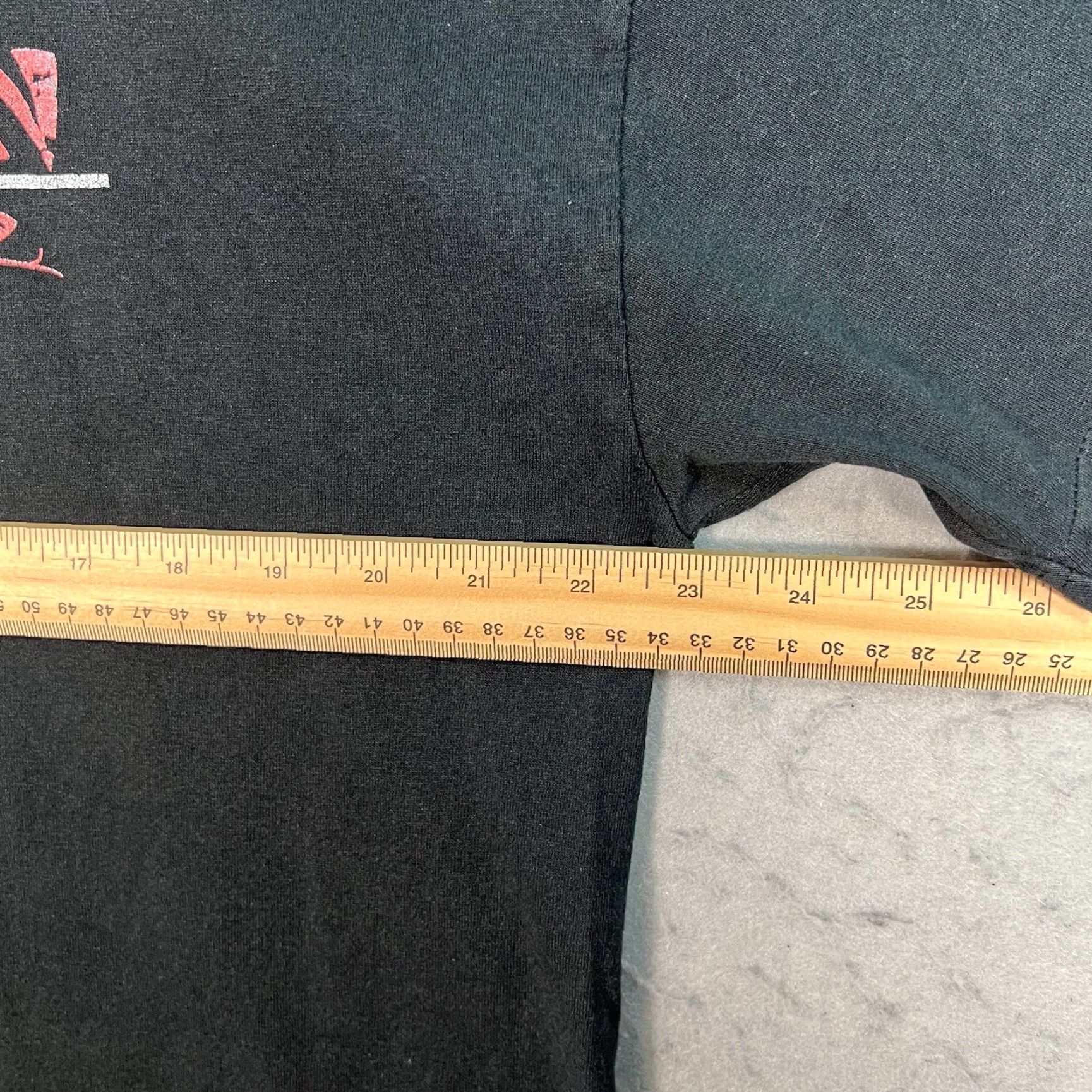 Hanes VINTAGE Hanes Graphic Tee Black Adult Mens XL 2000s Sportswear Ready For War Size US XL / EU 56 / 4 - 3 Thumbnail