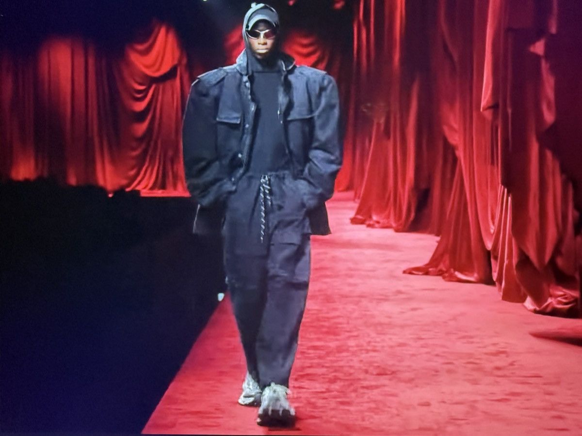 Balenciaga Balenciaga SS24 Runway Ripstop Military Parka – Size 3 Size US L / EU 52-54 / 3 - 6 Thumbnail