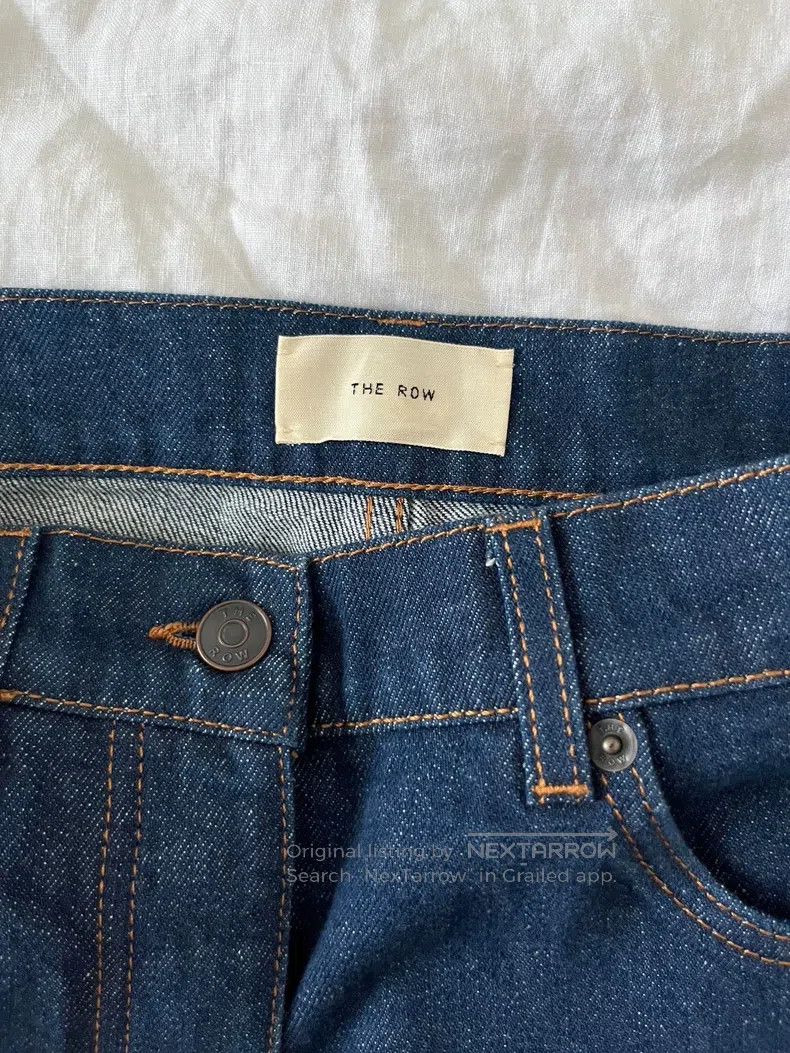The Row The row size 2 Blue Straight Leg Jeans Size 22" - 7 Thumbnail