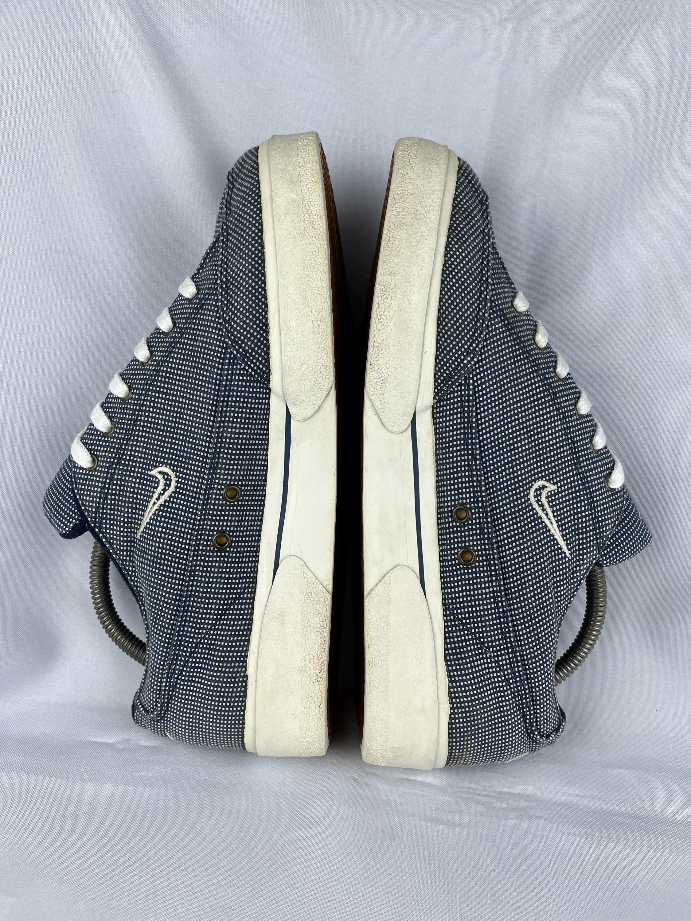 Nike 90's Nike Tennis Court GTS Vintage Canvas Sneakers Womens Size US 9.5 / IT 39.5 - 4 Thumbnail