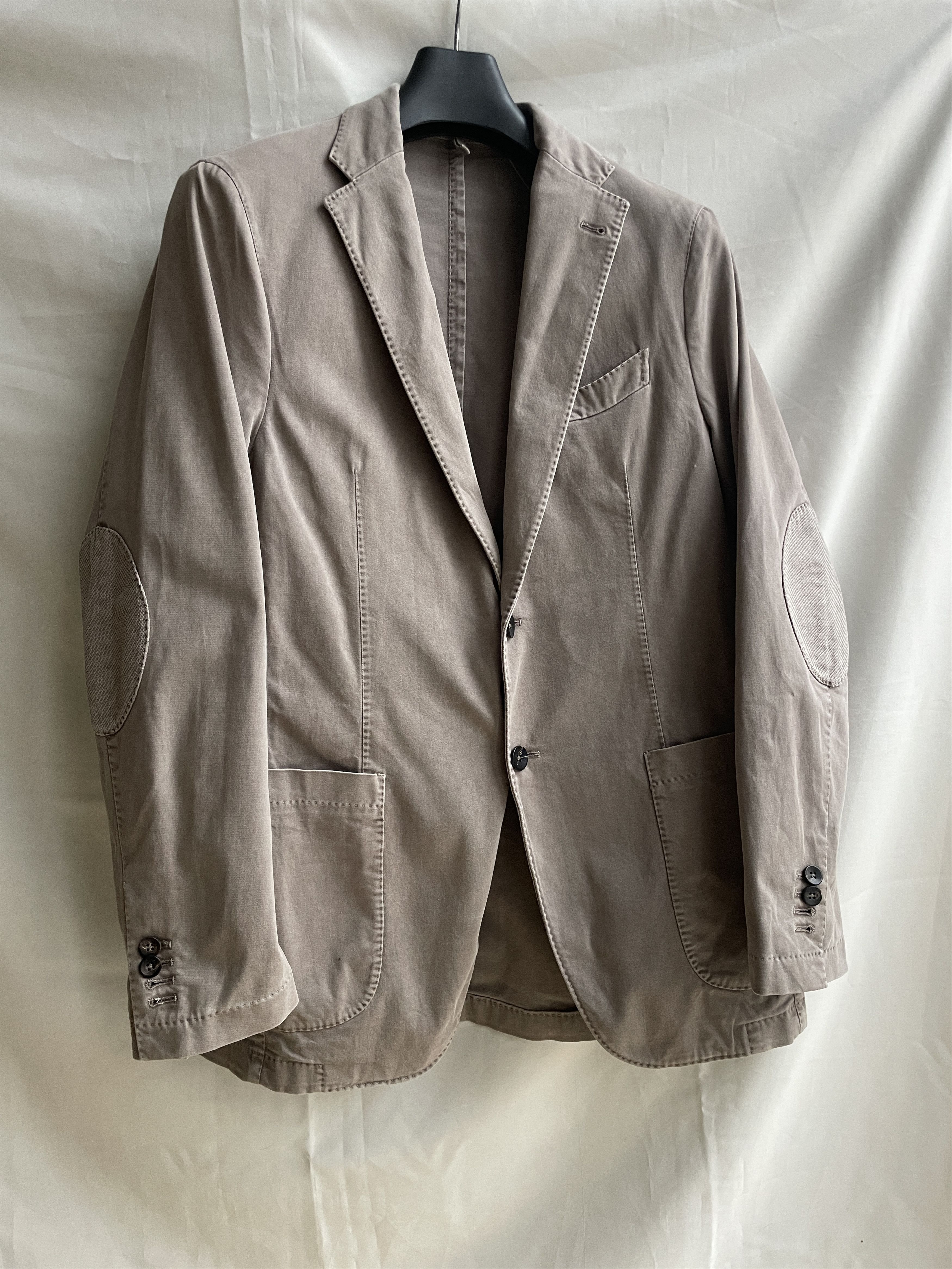 Boggi Boggi MIlano B-Elton Unlined Garment Dyed Cotton Blazer Size 40R - 1 Thumbnail