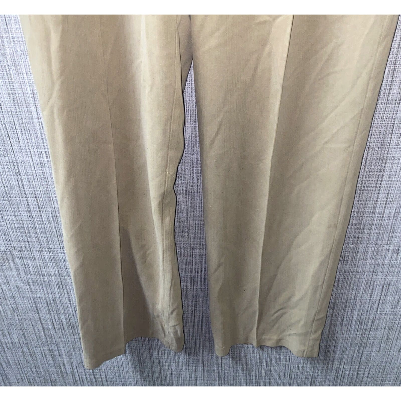 Tommy Bahama Tommy Bahama Mens Casual Pants Size 35 Waist Beige Silk Rayon Fit Regular Inseam 32 Size US 35 - 3 Thumbnail