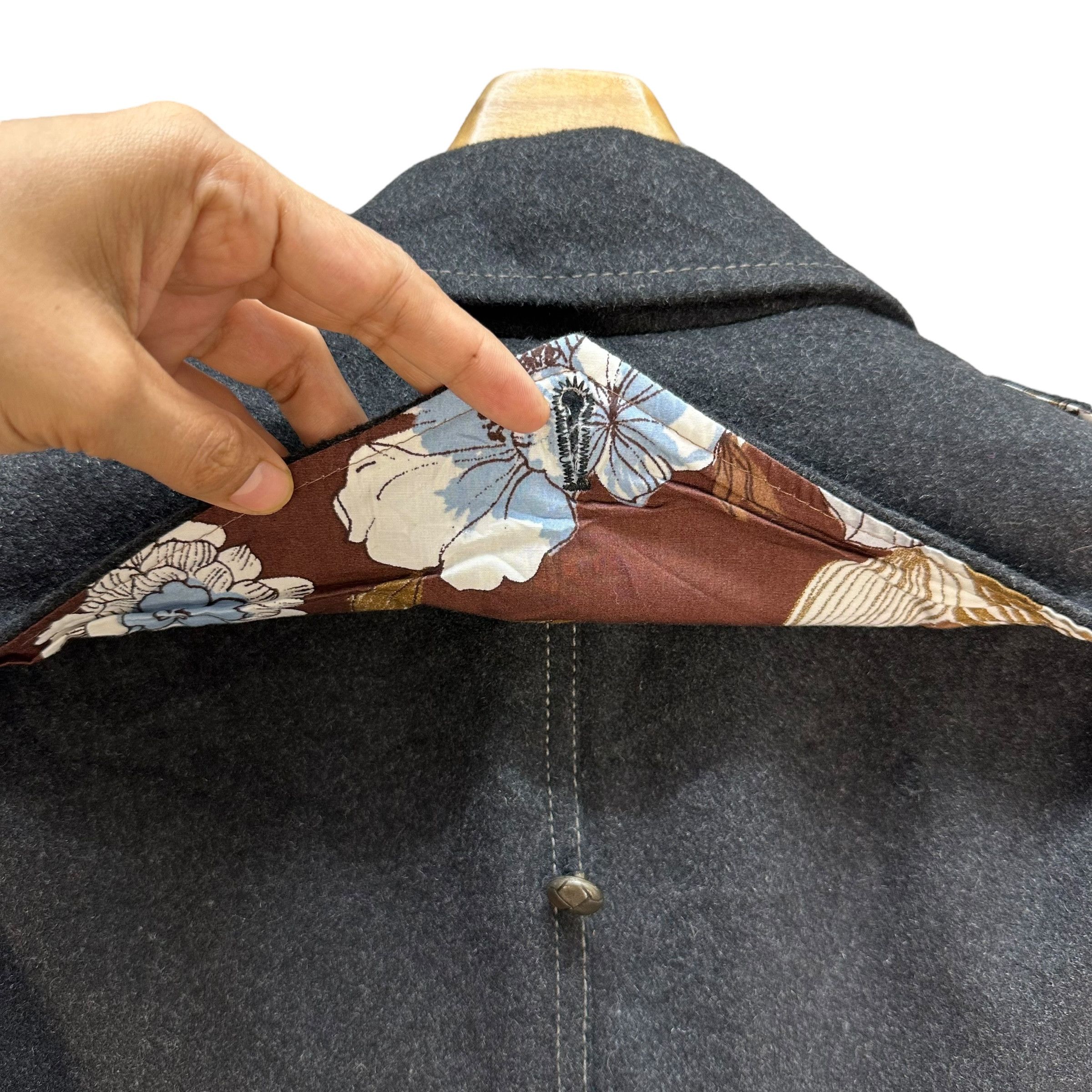 Parasuco PARASUCO CULT C12B Double Breast Long Coat #A65-1557 Size M / US 6-8 / IT 42-44 - 14 Thumbnail