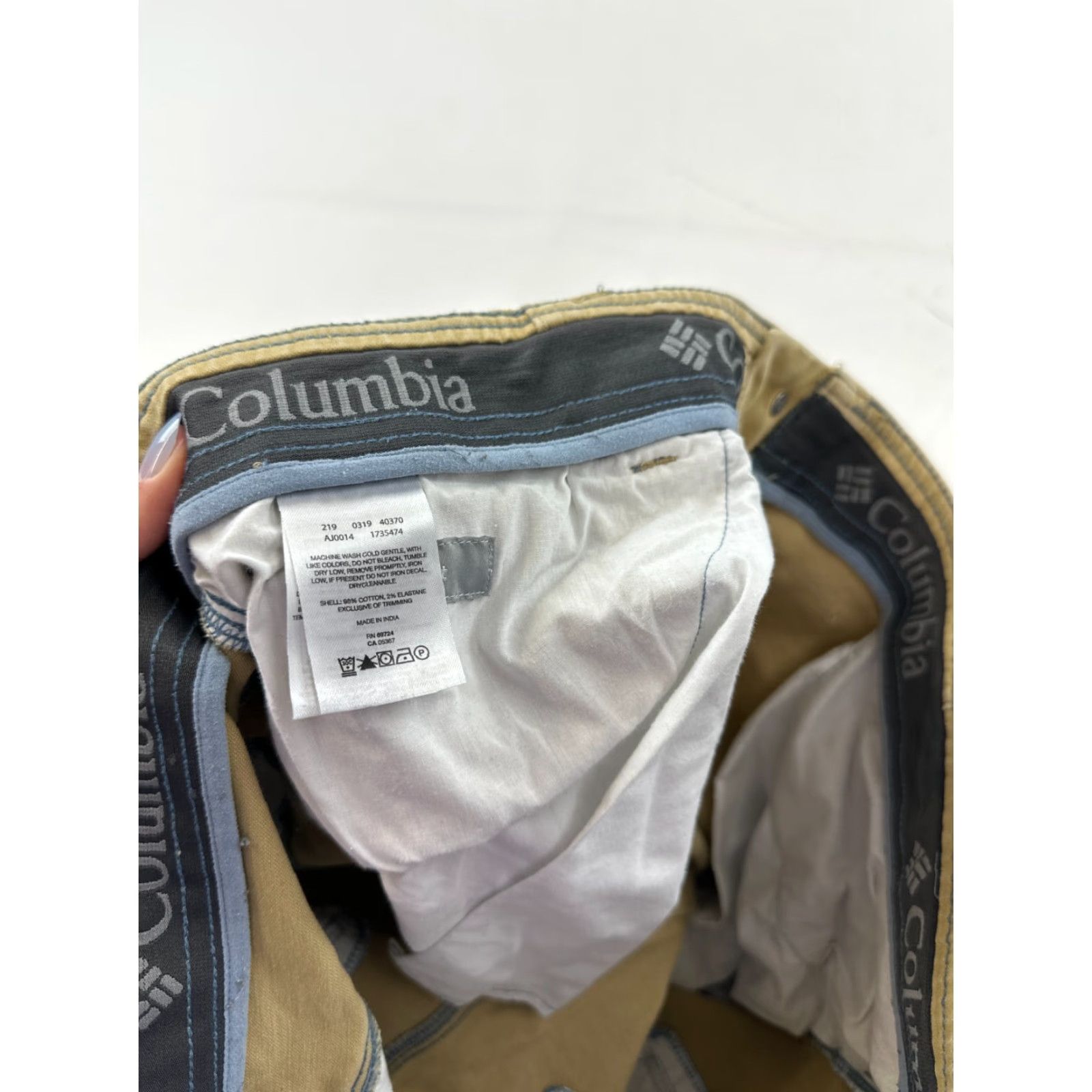 Vintage Columbia Pants Mens 38x30 Brown Pilot Peak 5 Pocket Mid-Rise Preppy Straight Leg Size US 38 / EU 54 - 4 Thumbnail