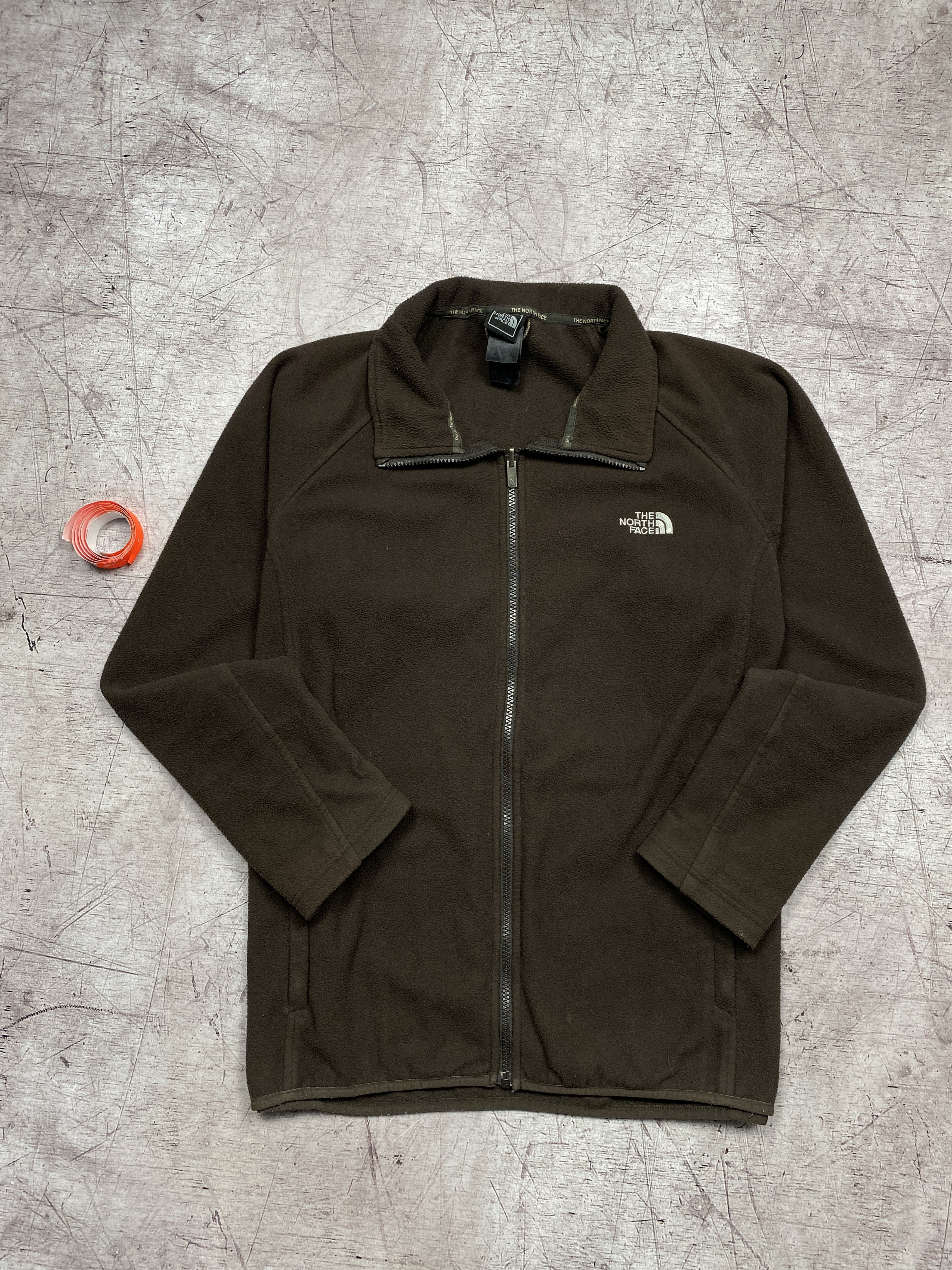 The North Face × Vintage The North Face Vintage Mens Brown Full Zip Fleece Jacket Size US L / EU 52-54 / 3 - 1 Thumbnail
