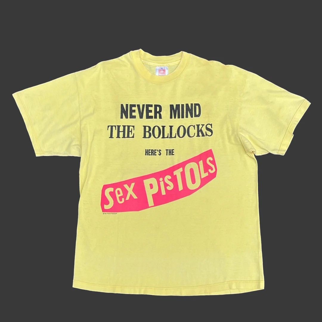 Band Tees × Hanes × Vintage Sex Pistols 1996 Vintage Filthy Lucre 