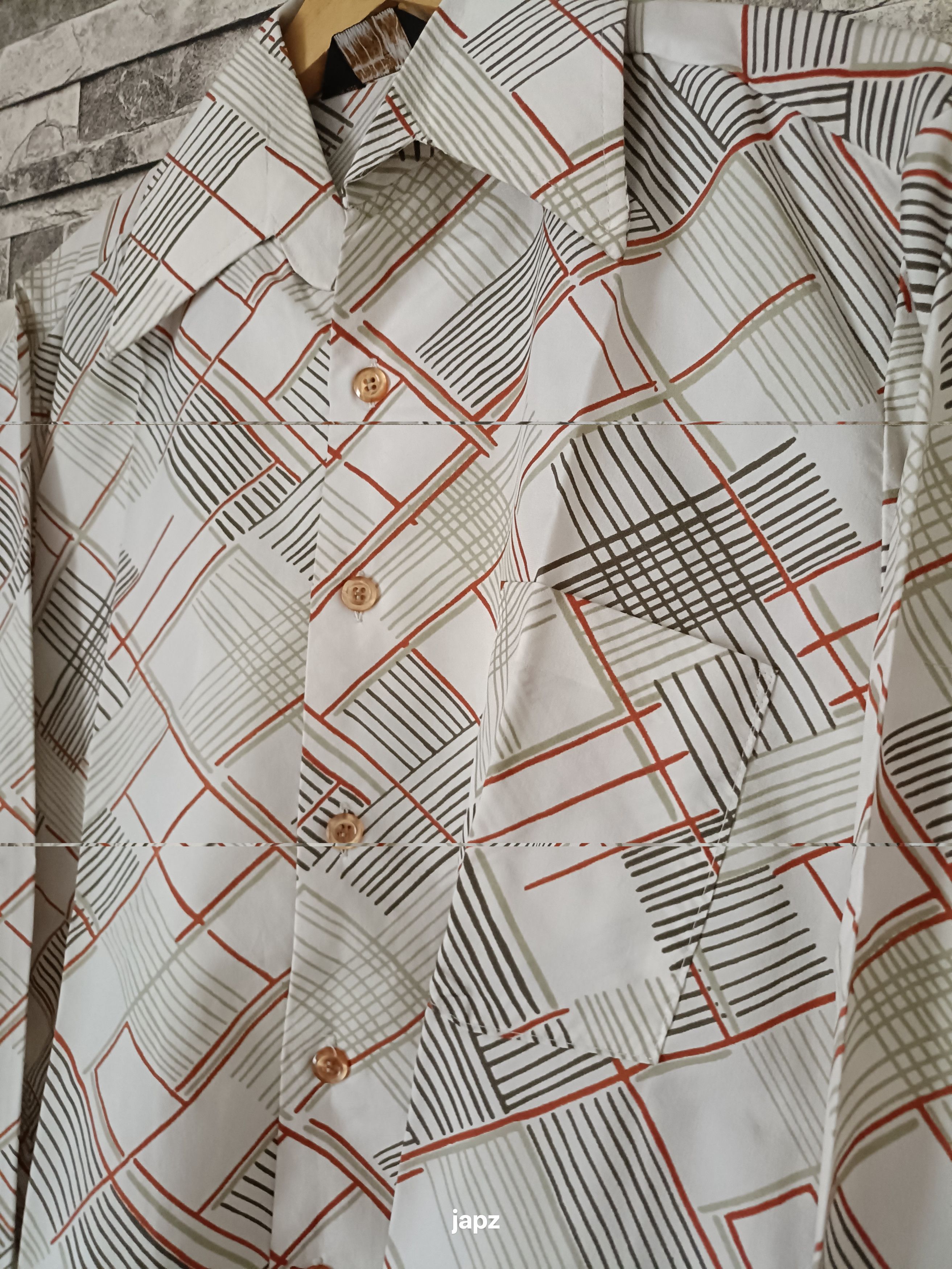 JCPenney × Vintage Vintage j.c. Penneys disco button up shirt Size US M / EU 48-50 / 2 - 4 Thumbnail