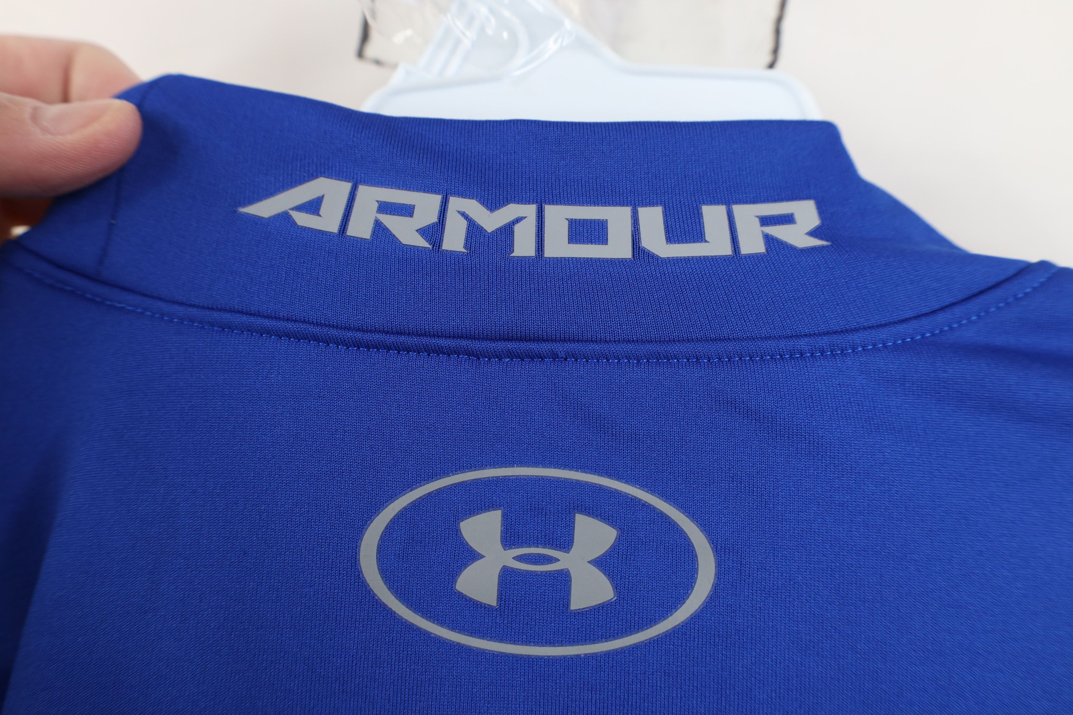 Under Armour Under Armour Compression Mock Neck Long Sleeve T-Shirt Blue Size US XL / EU 56 / 4 - 10 Thumbnail