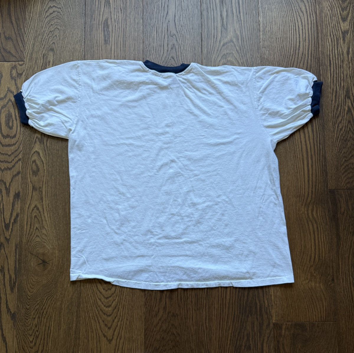 Vintage Vintage US Naval Academy USN Ringer Graphic Tee Size US XXL / EU 58 / 5 - 7 Thumbnail