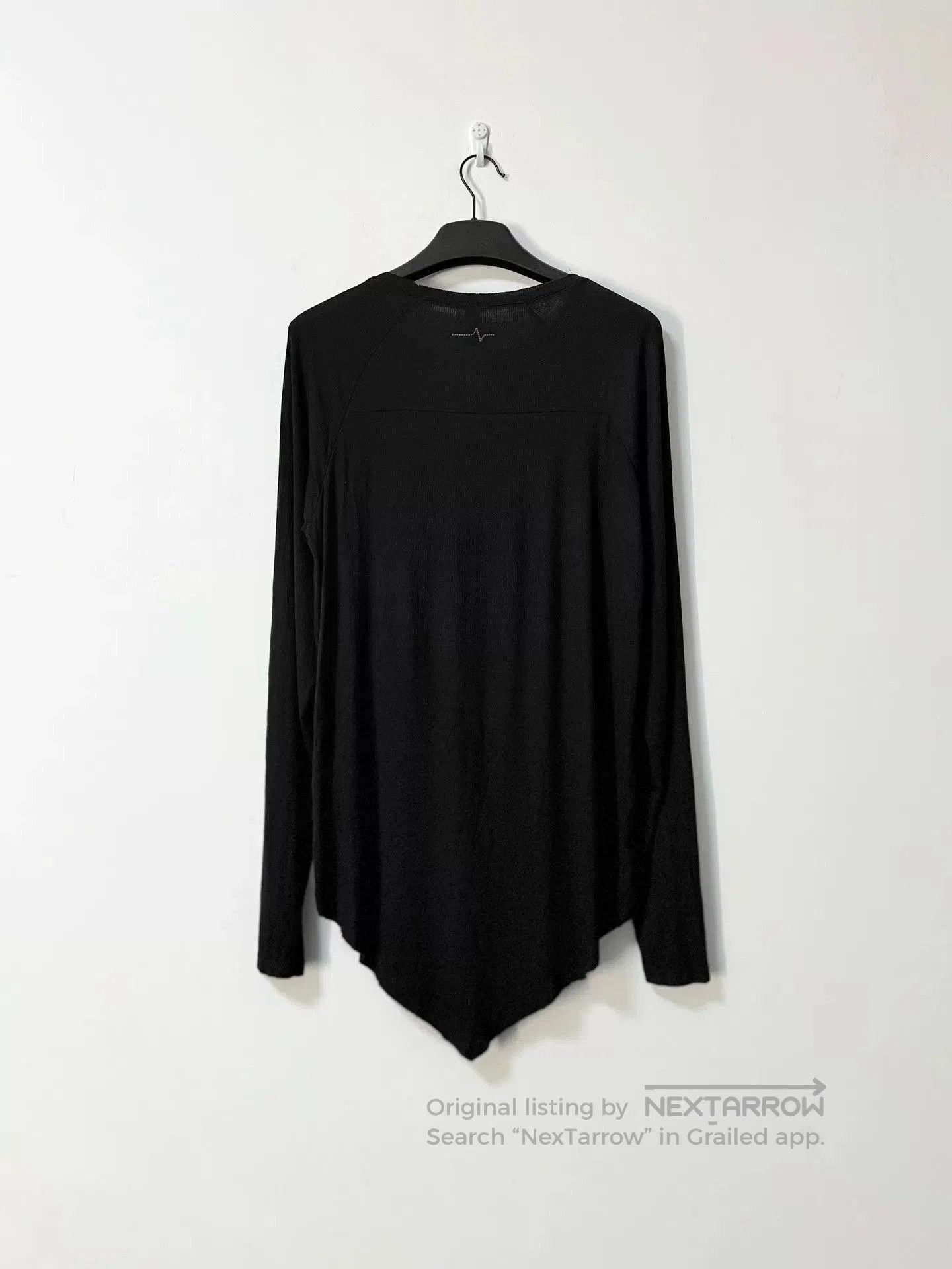 First Aid To The Injured Deconstructed Rib Knit Base Layer Top. Size M / US 6-8 / IT 42-44 - 2 Thumbnail