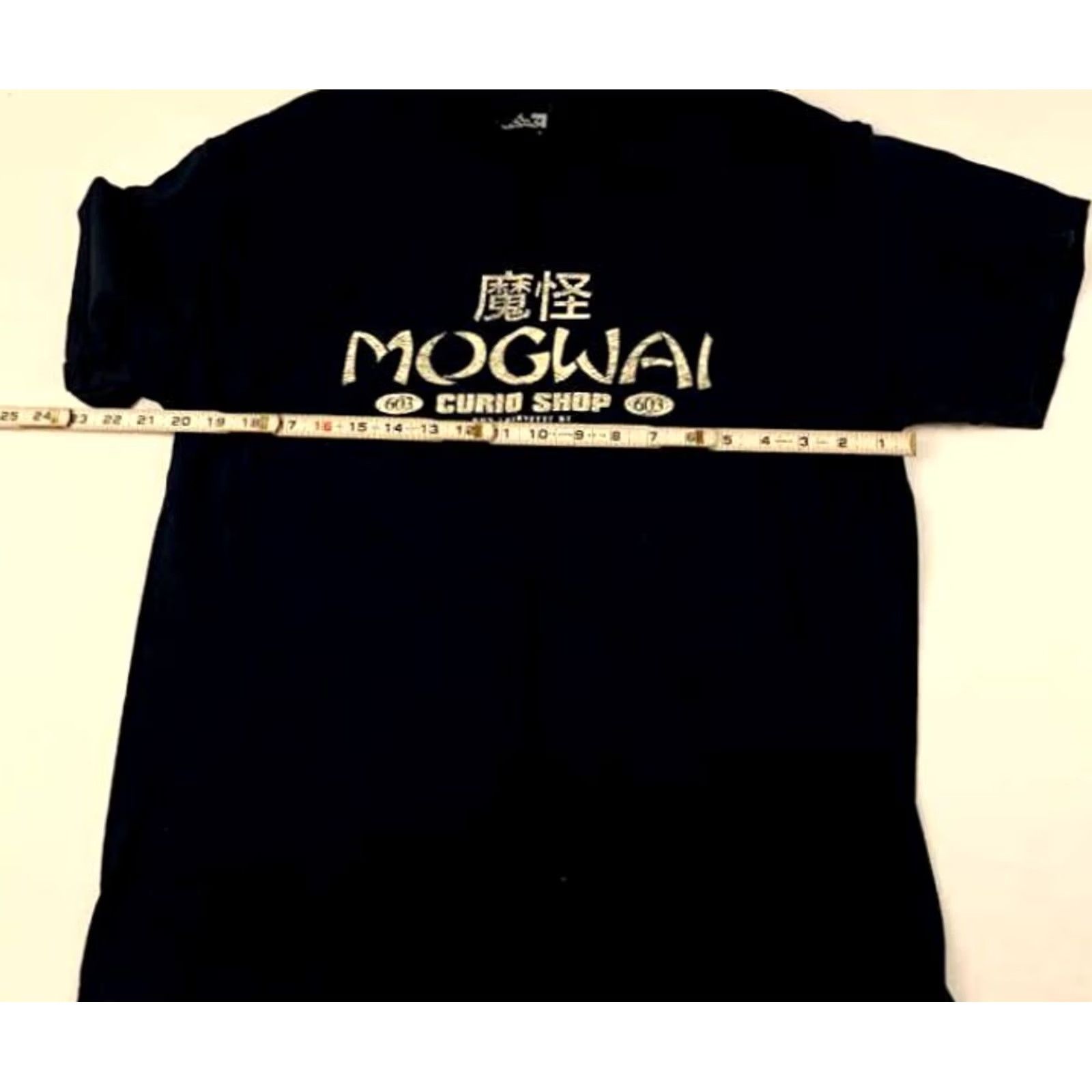 Vintage last to nowhere Shirt Mens L Mogwai Curio Shop Chinatown navy Size US L / EU 52-54 / 3 - 2 Thumbnail
