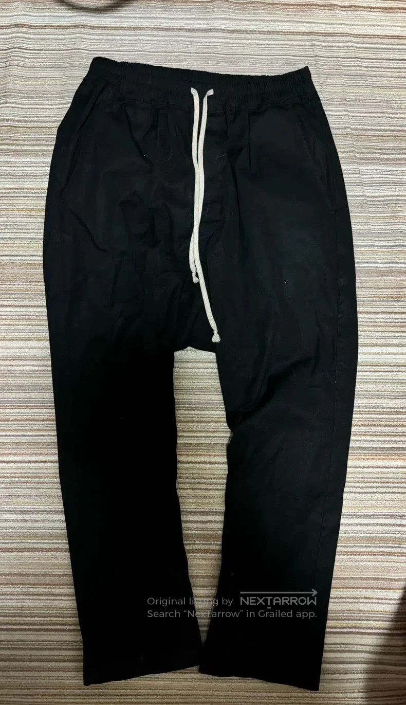 Rick Owens Drkshdw Rick Owens DRKSHDW Drawstring Cotton Pants. Size US 28 / EU 44 - 1 Thumbnail