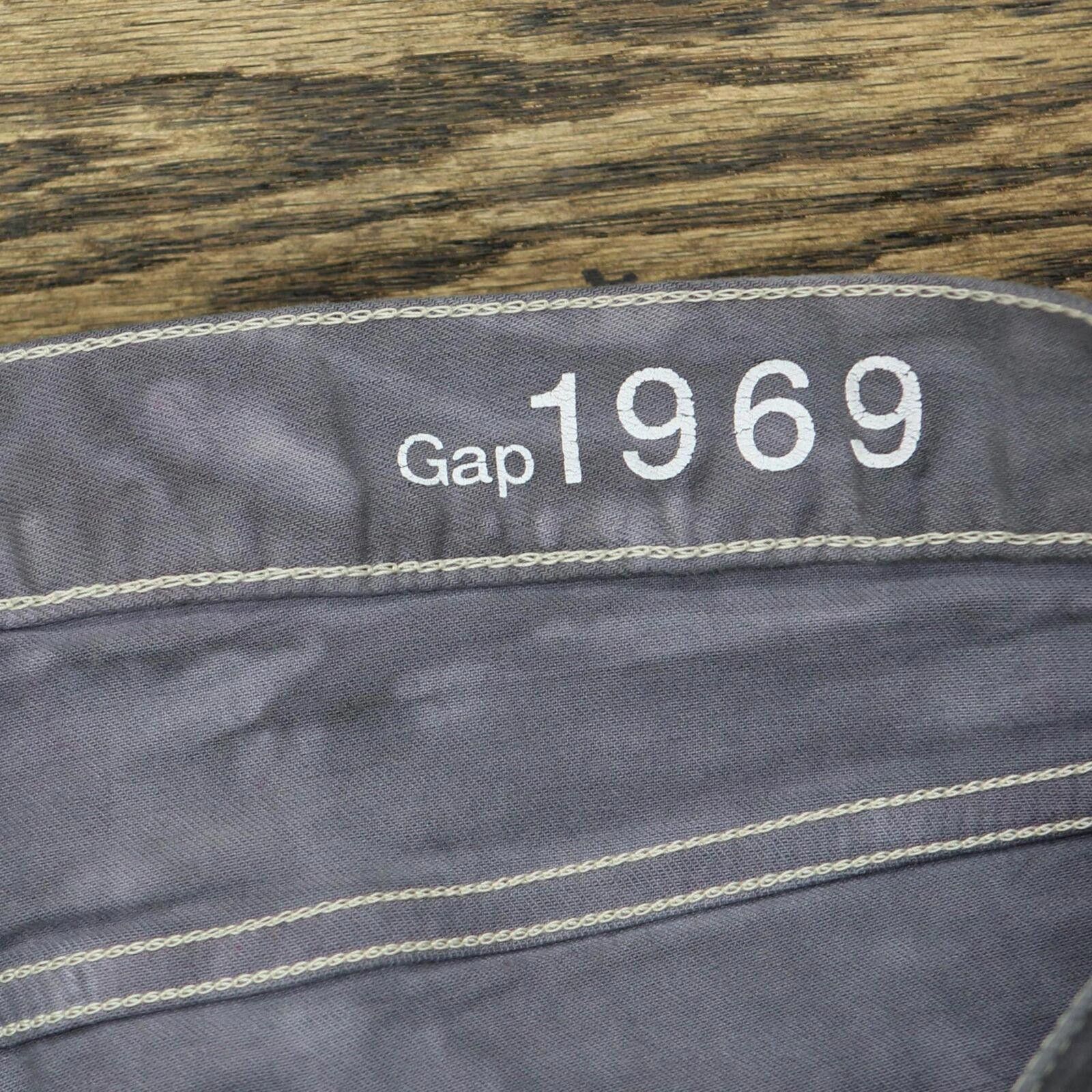 Gap Gap Stretch Lightweight Denim Jeans Gray Tie-Dye 31/12 Size 31" - 3 Thumbnail
