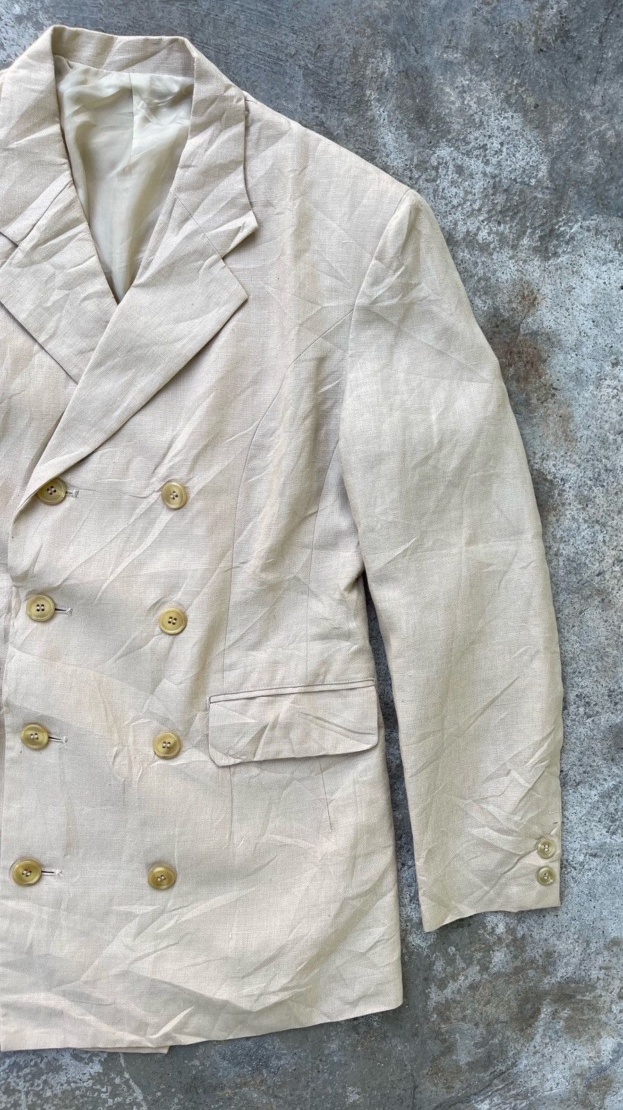 Yohji Yamamoto 🔥Vintage Yohji Yamamoto Y's Double Breasted Jacket Size US S / EU 44-46 / 1 - 9 Thumbnail